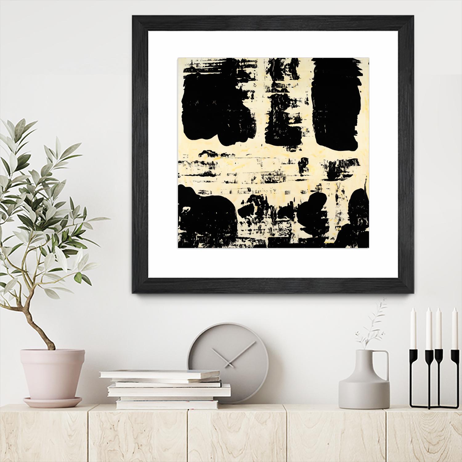 Canary Velocity by Jeff Iorillo on GIANT ART - black abstract