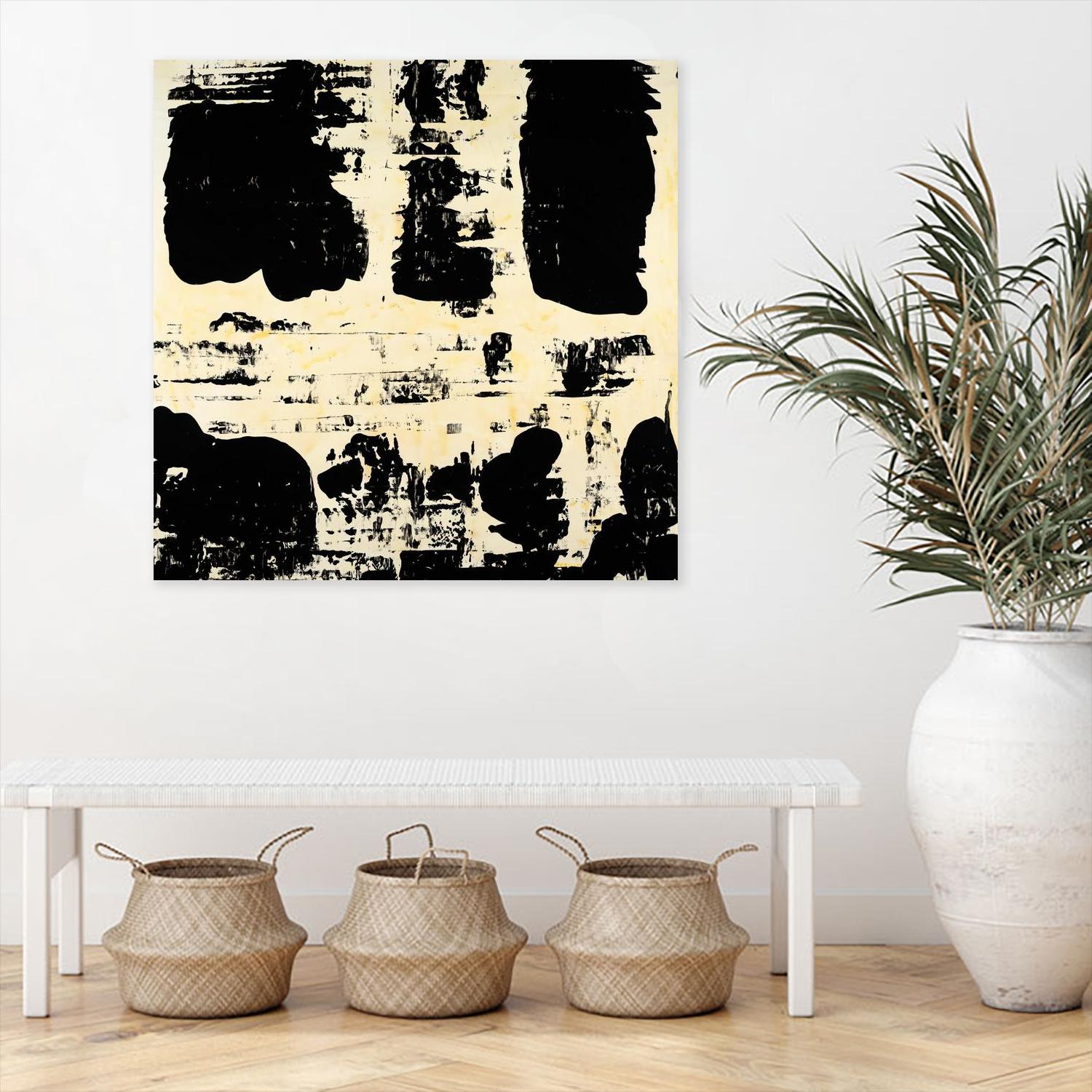 Canary Velocity by Jeff Iorillo on GIANT ART - black abstract