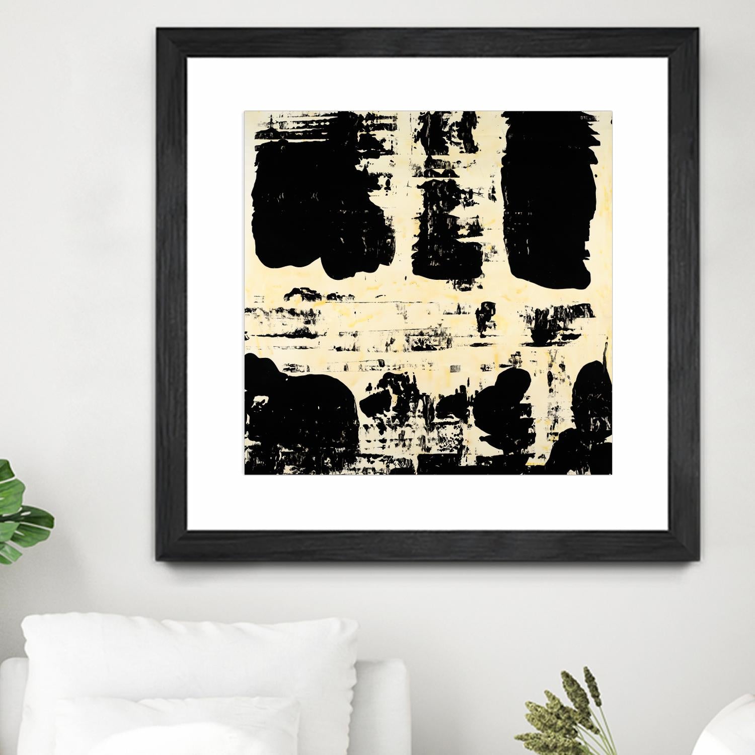 Canary Velocity by Jeff Iorillo on GIANT ART - black abstract