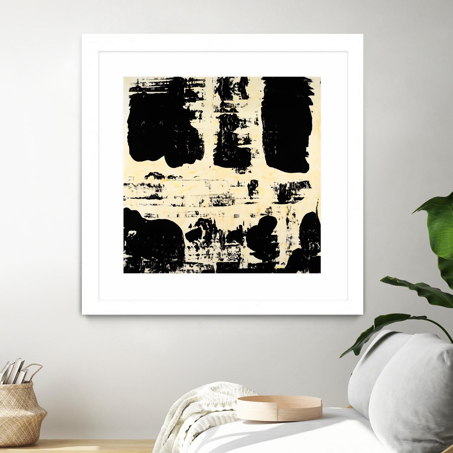 Canary Velocity by Jeff Iorillo on GIANT ART - black abstract