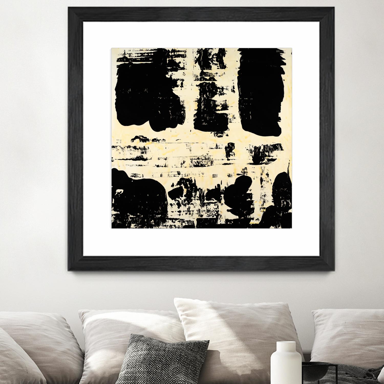 Canary Velocity by Jeff Iorillo on GIANT ART - black abstract