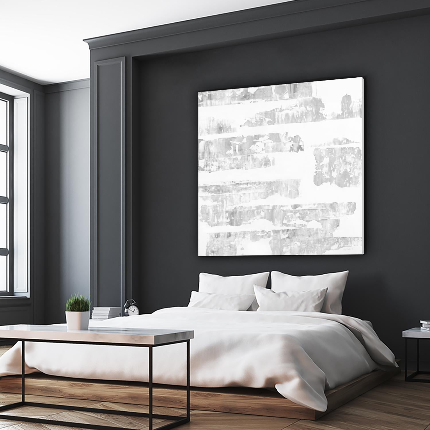 Grey Levels by Jeff Iorillo on GIANT ART - white abstract