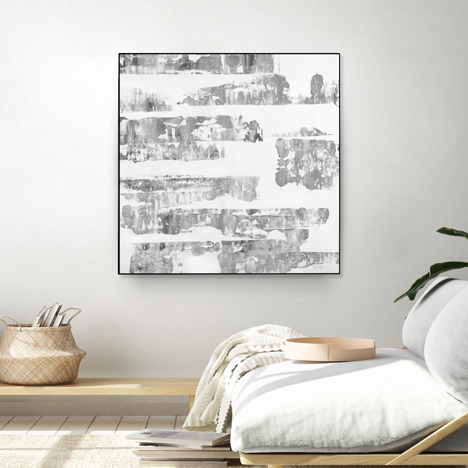 Grey Levels by Jeff Iorillo on GIANT ART - white abstract
