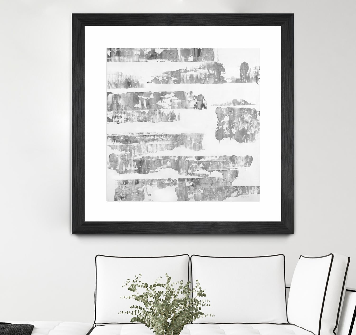 Grey Levels by Jeff Iorillo on GIANT ART - white abstract