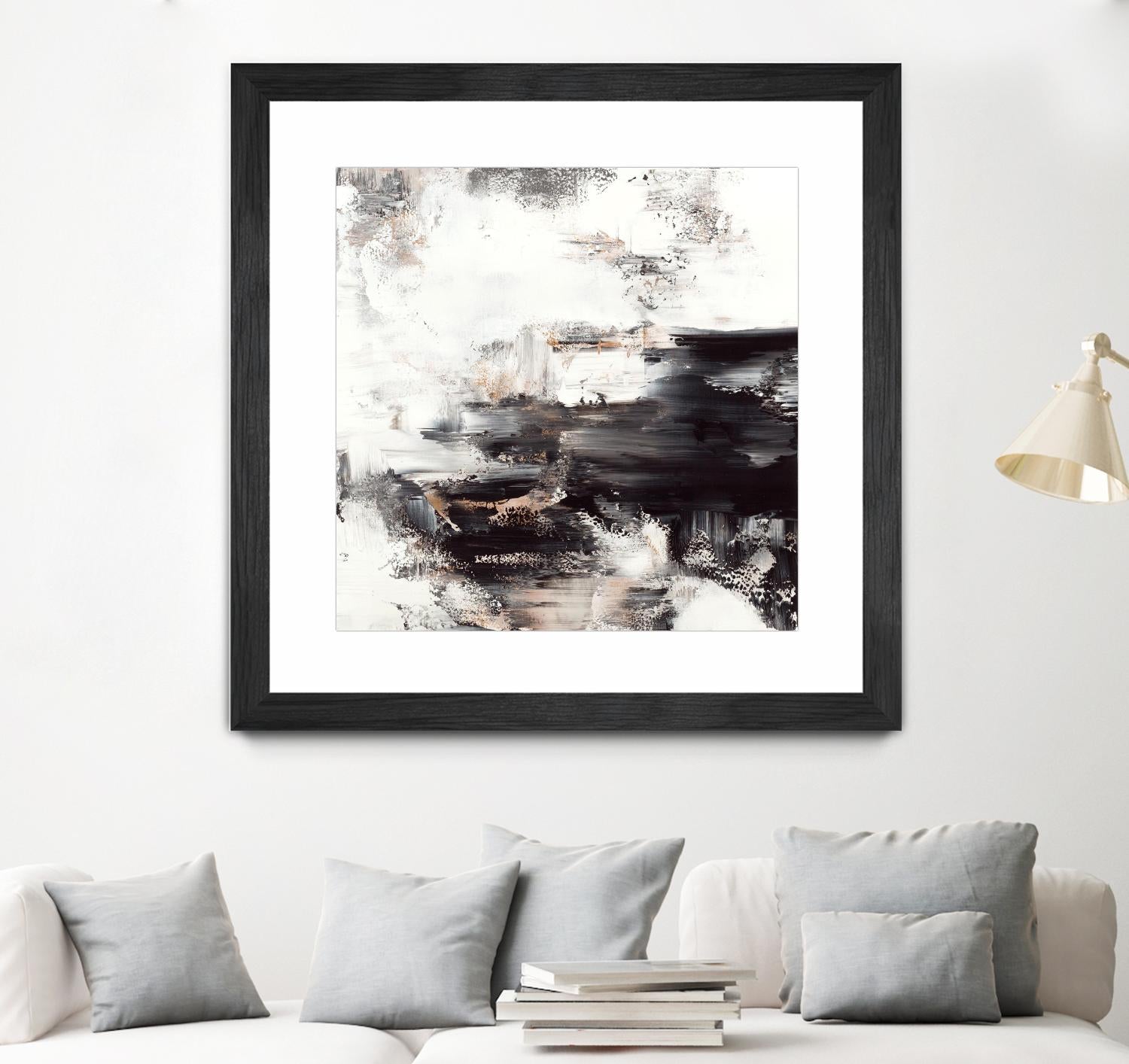 Momentum Synergy by Jeff Iorillo on GIANT ART - whites & creams abstract white