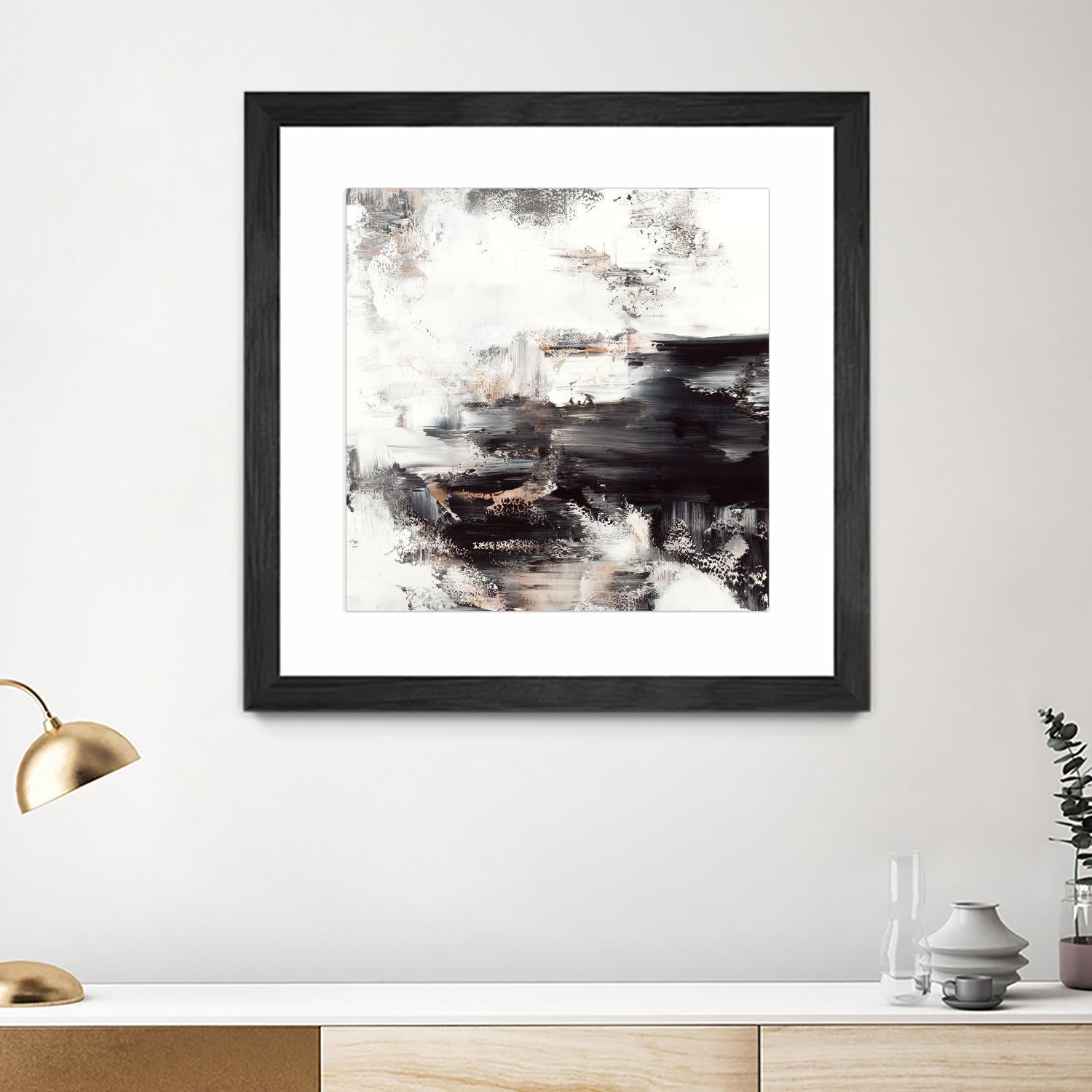 Momentum Synergy by Jeff Iorillo on GIANT ART - whites & creams abstract white