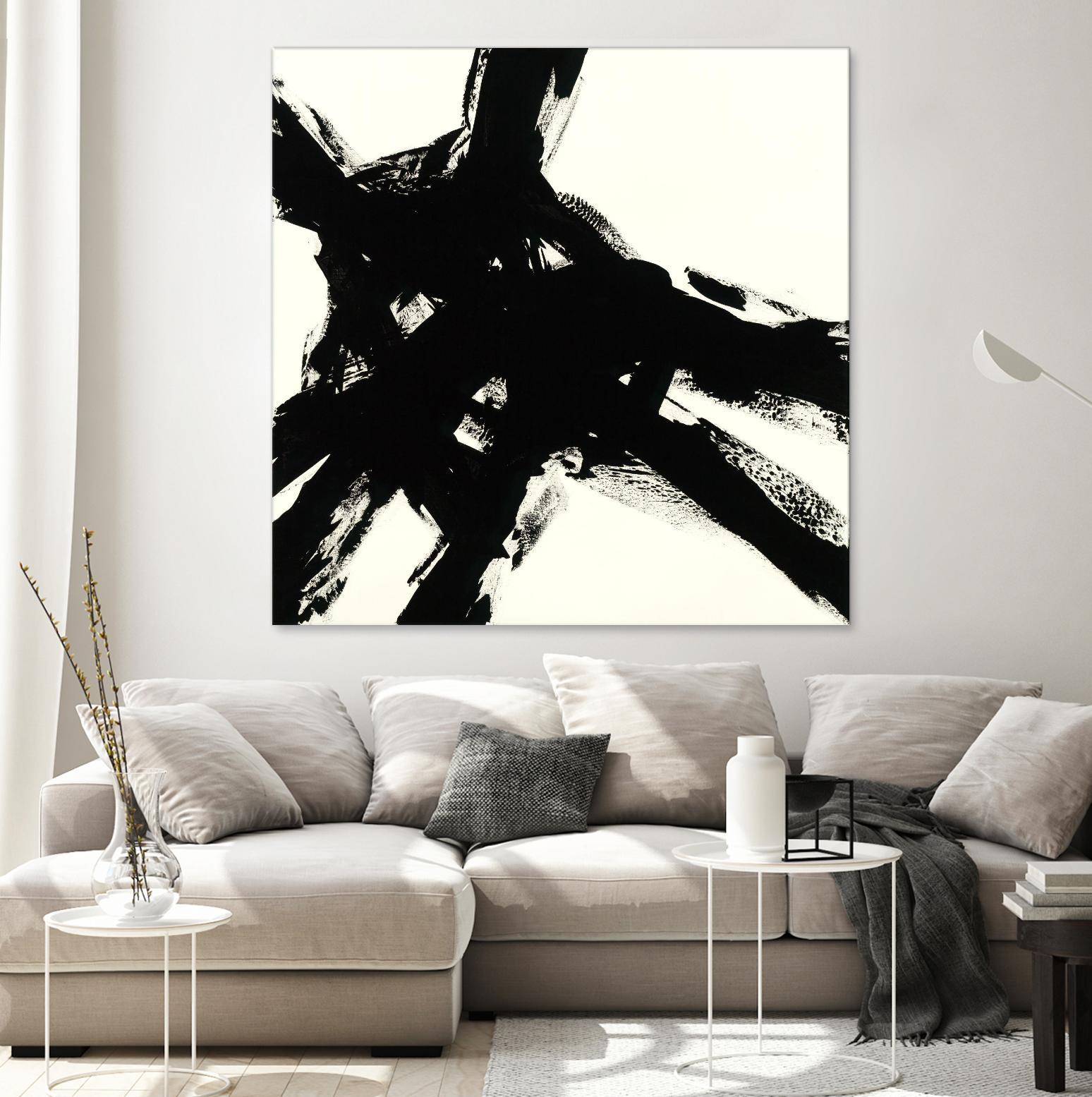 Shadow Complex by Jeff Iorillo on GIANT ART - black abstract black