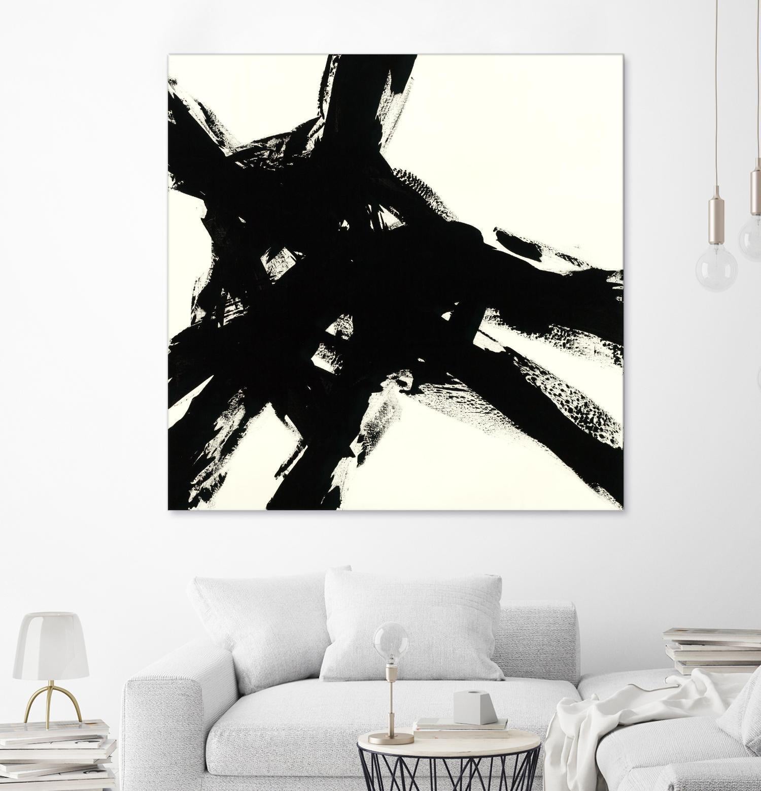 Shadow Complex by Jeff Iorillo on GIANT ART - black abstract black