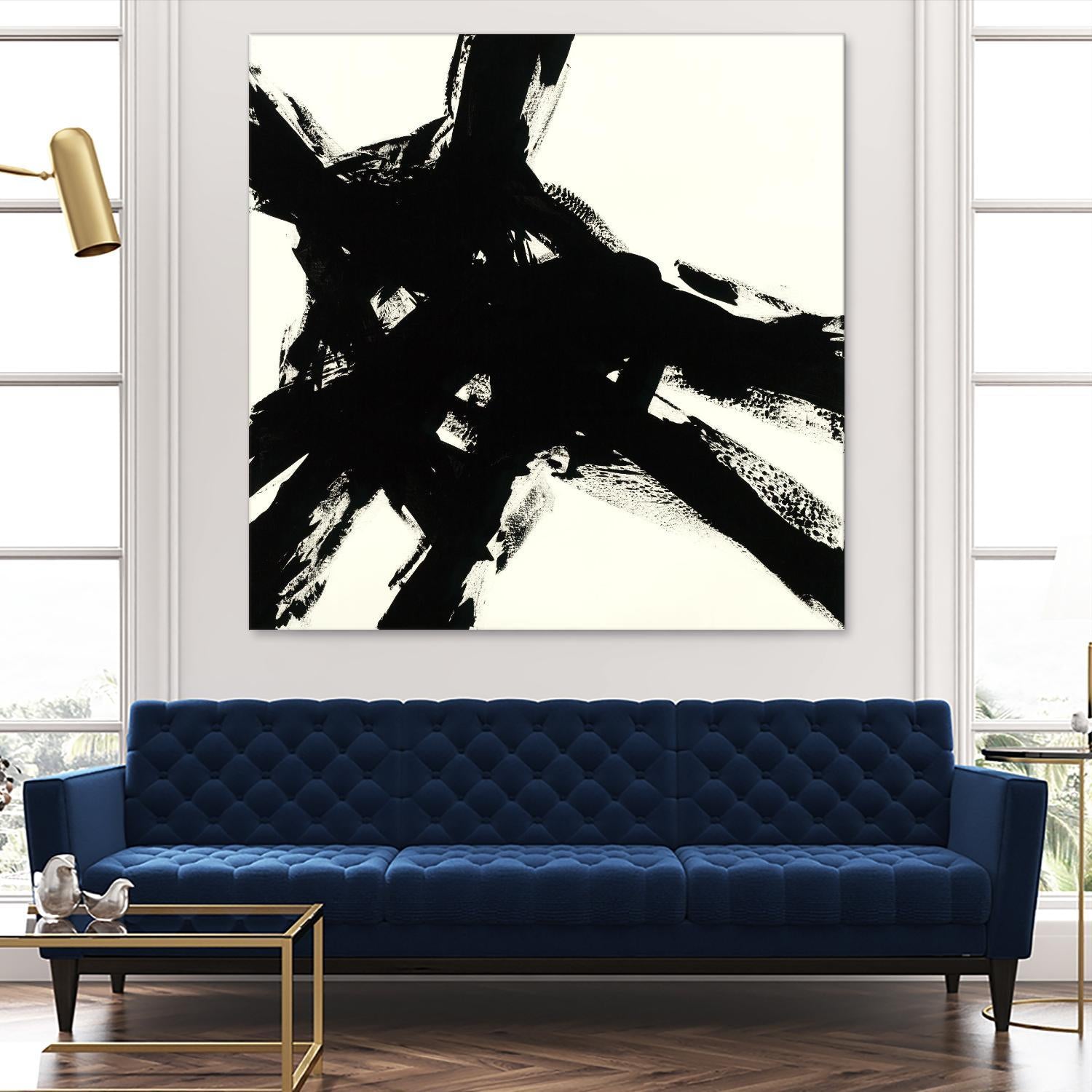 Shadow Complex by Jeff Iorillo on GIANT ART - black abstract black