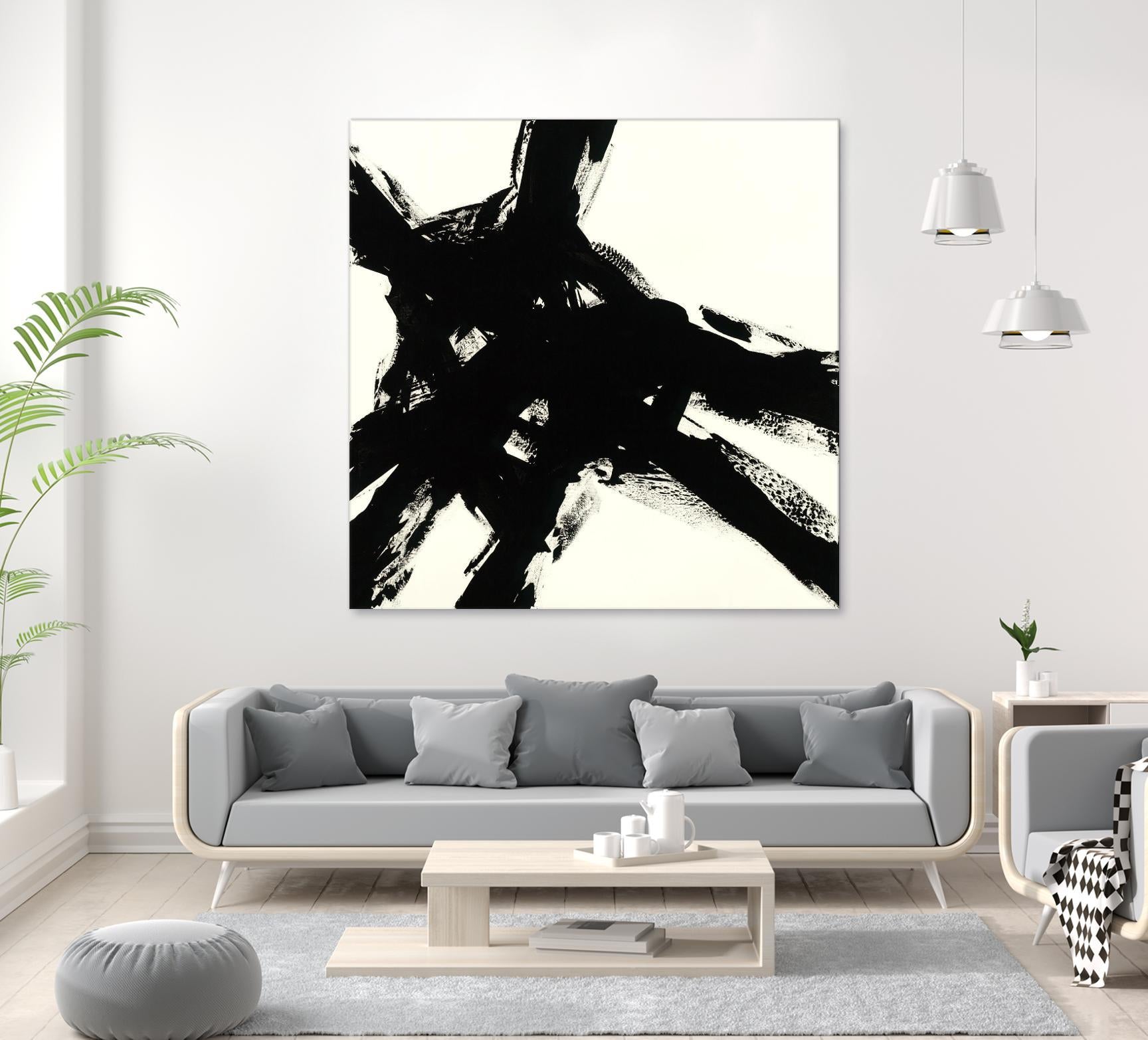 Shadow Complex by Jeff Iorillo on GIANT ART - black abstract black