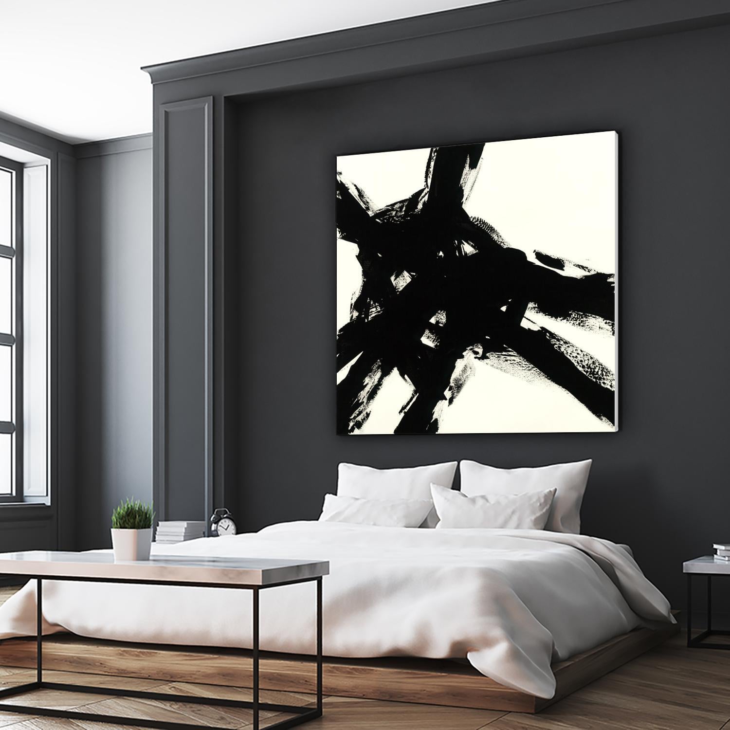 Shadow Complex by Jeff Iorillo on GIANT ART - black abstract black