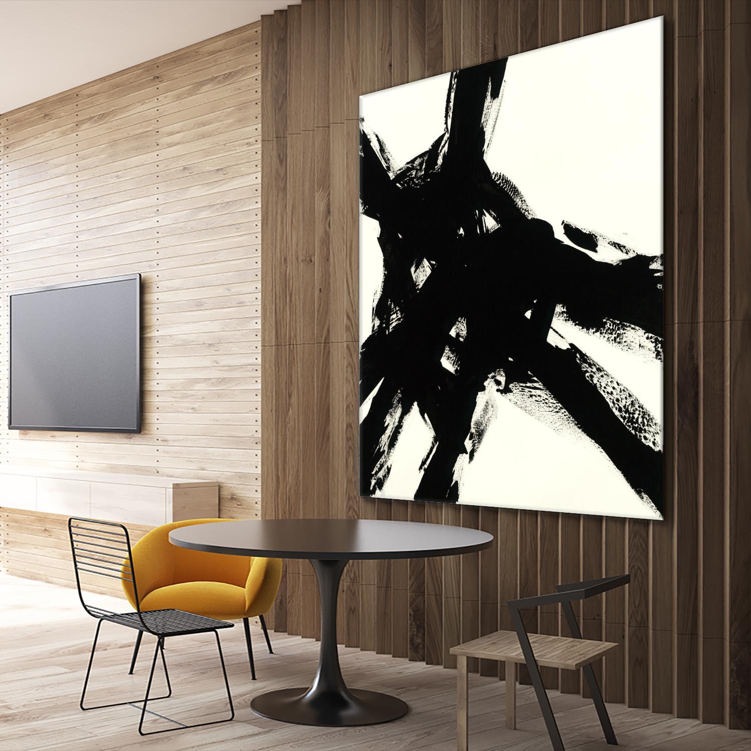 Shadow Complex by Jeff Iorillo on GIANT ART - black abstract black