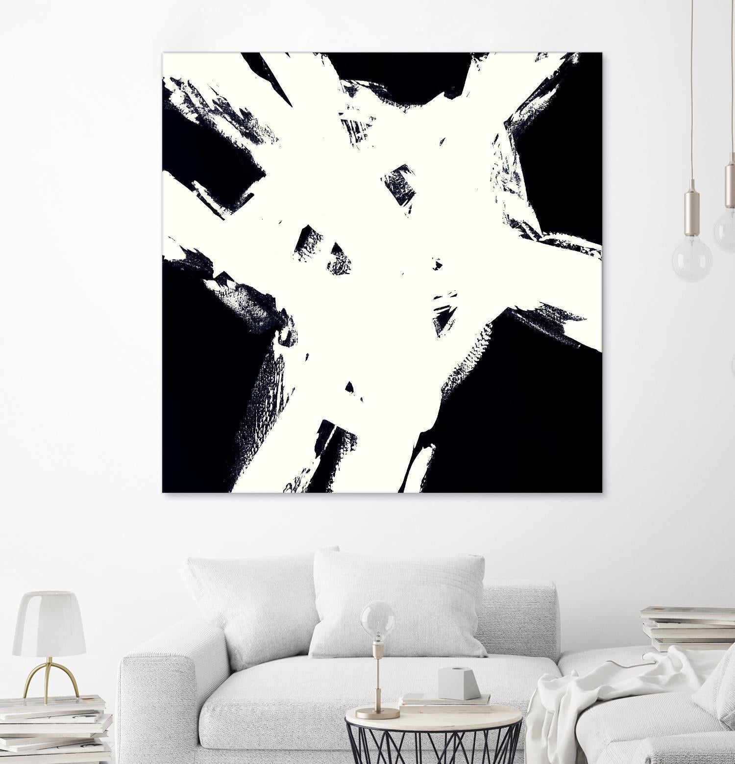 Shadow Complex V2 by Jeff Iorillo on GIANT ART - black abstract black