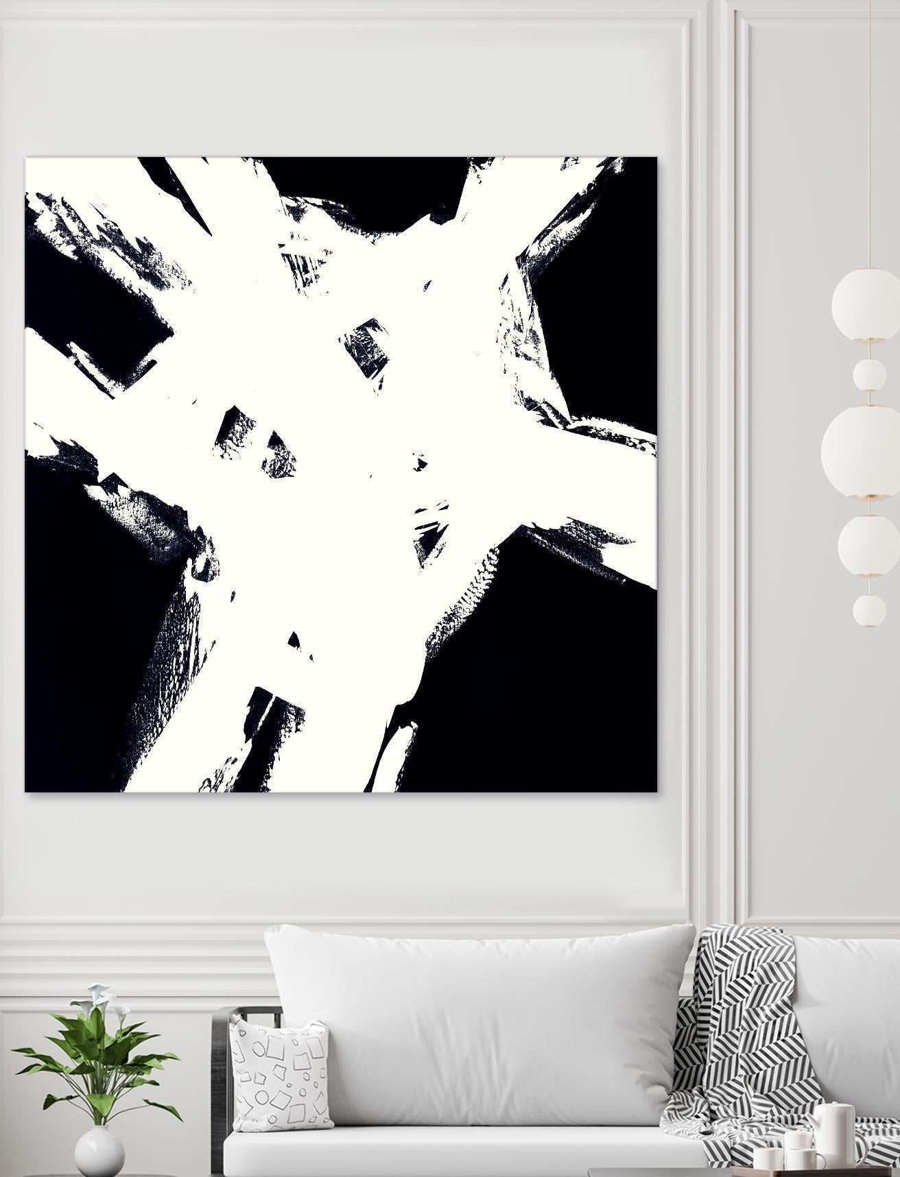 Shadow Complex V2 by Jeff Iorillo on GIANT ART - black abstract black