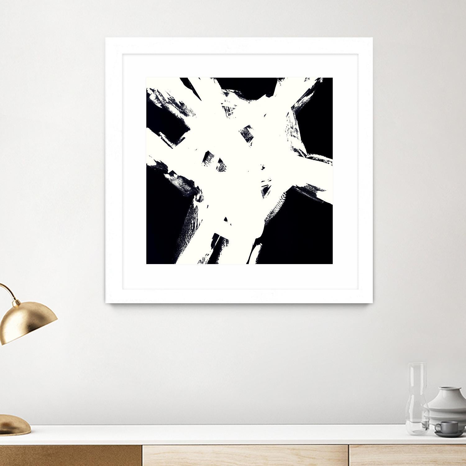 Shadow Complex V2 by Jeff Iorillo on GIANT ART - black abstract black