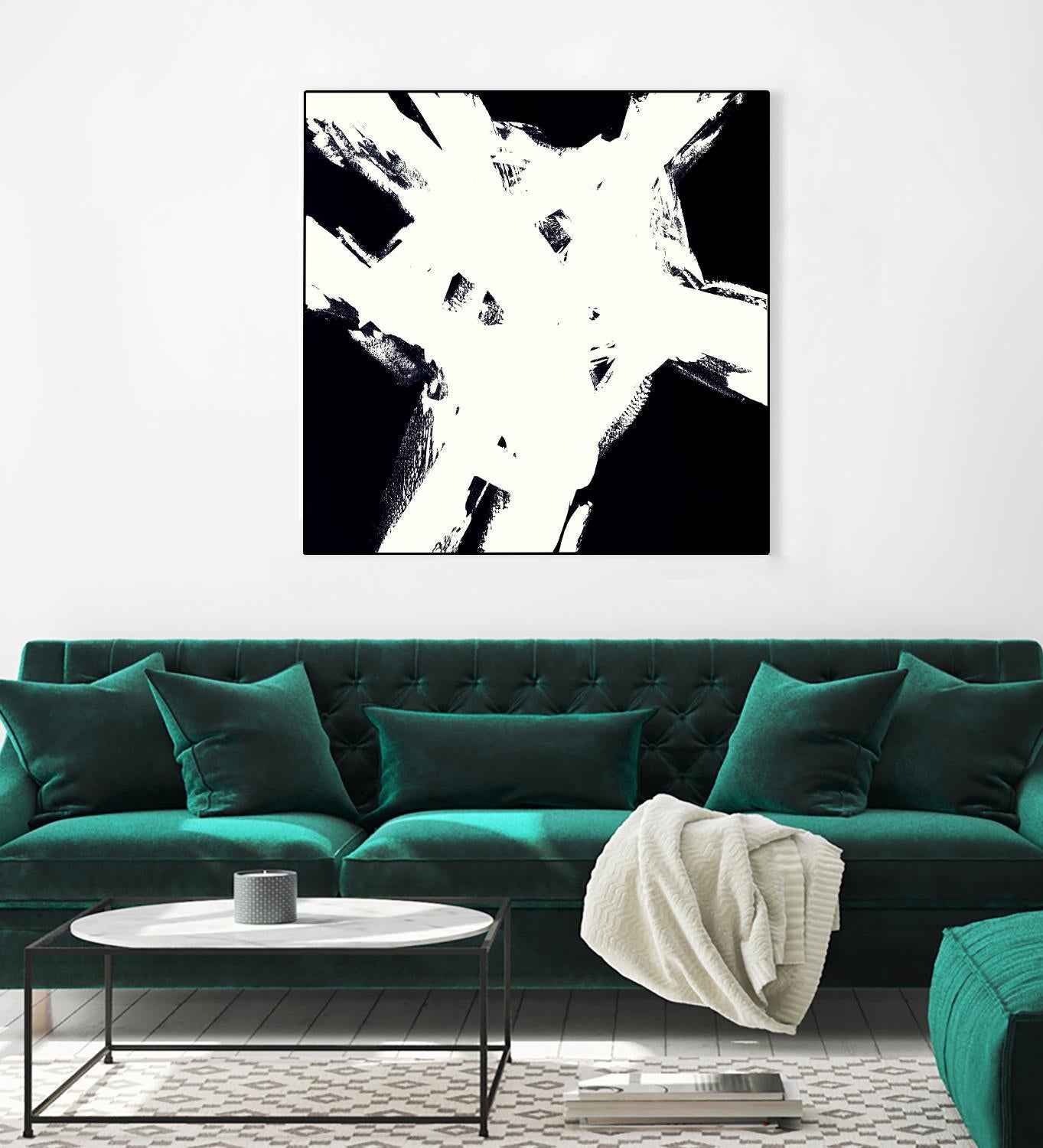 Shadow Complex V2 by Jeff Iorillo on GIANT ART - black abstract black
