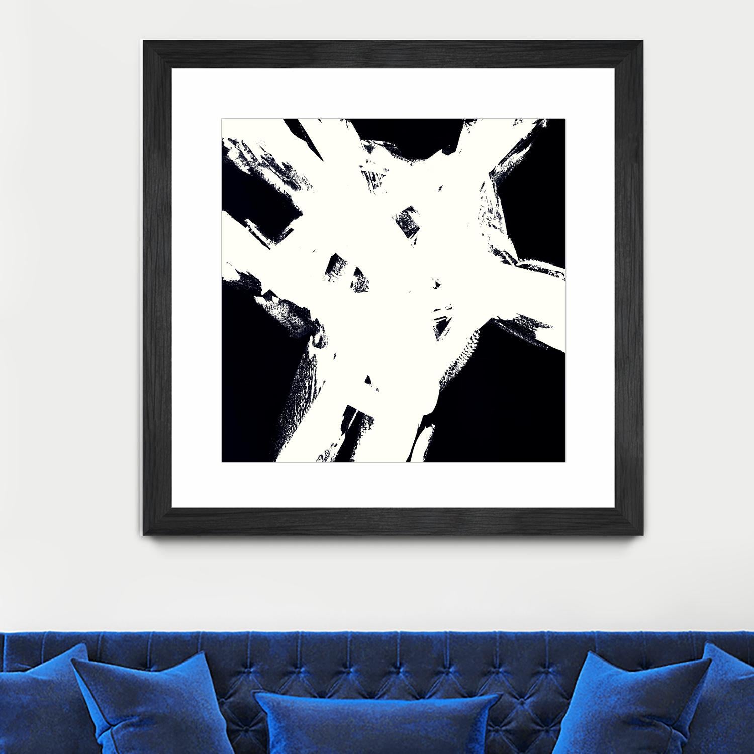 Shadow Complex V2 by Jeff Iorillo on GIANT ART - black abstract black