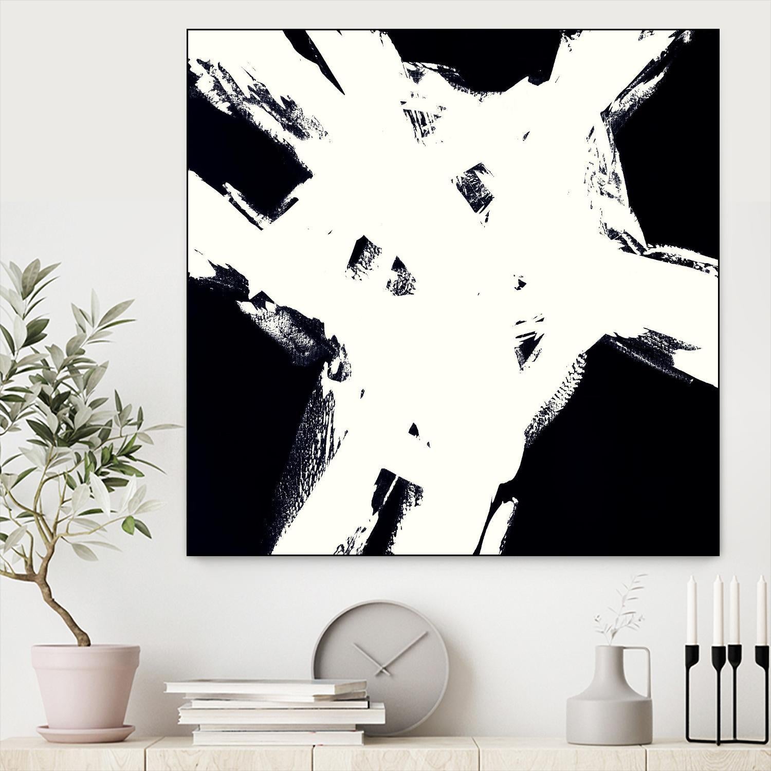 Shadow Complex V2 by Jeff Iorillo on GIANT ART - black abstract black