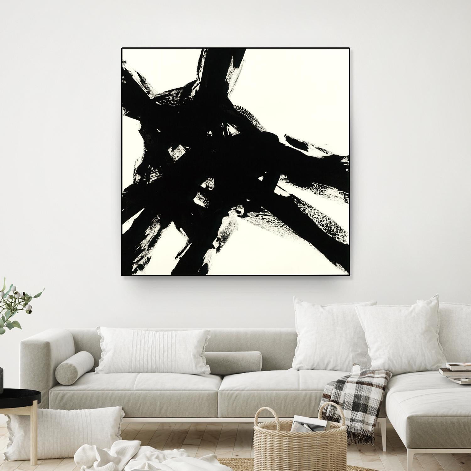 Shadow Complex by Jeff Iorillo on GIANT ART - black abstract black