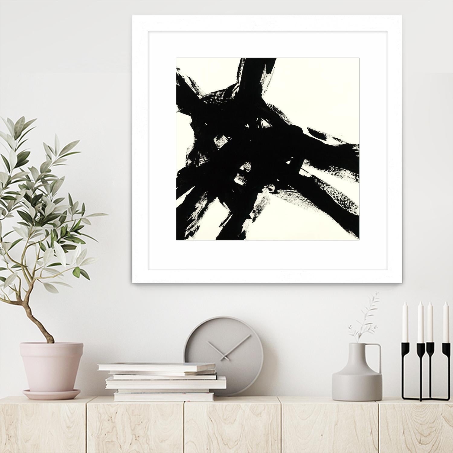 Shadow Complex by Jeff Iorillo on GIANT ART - black abstract black