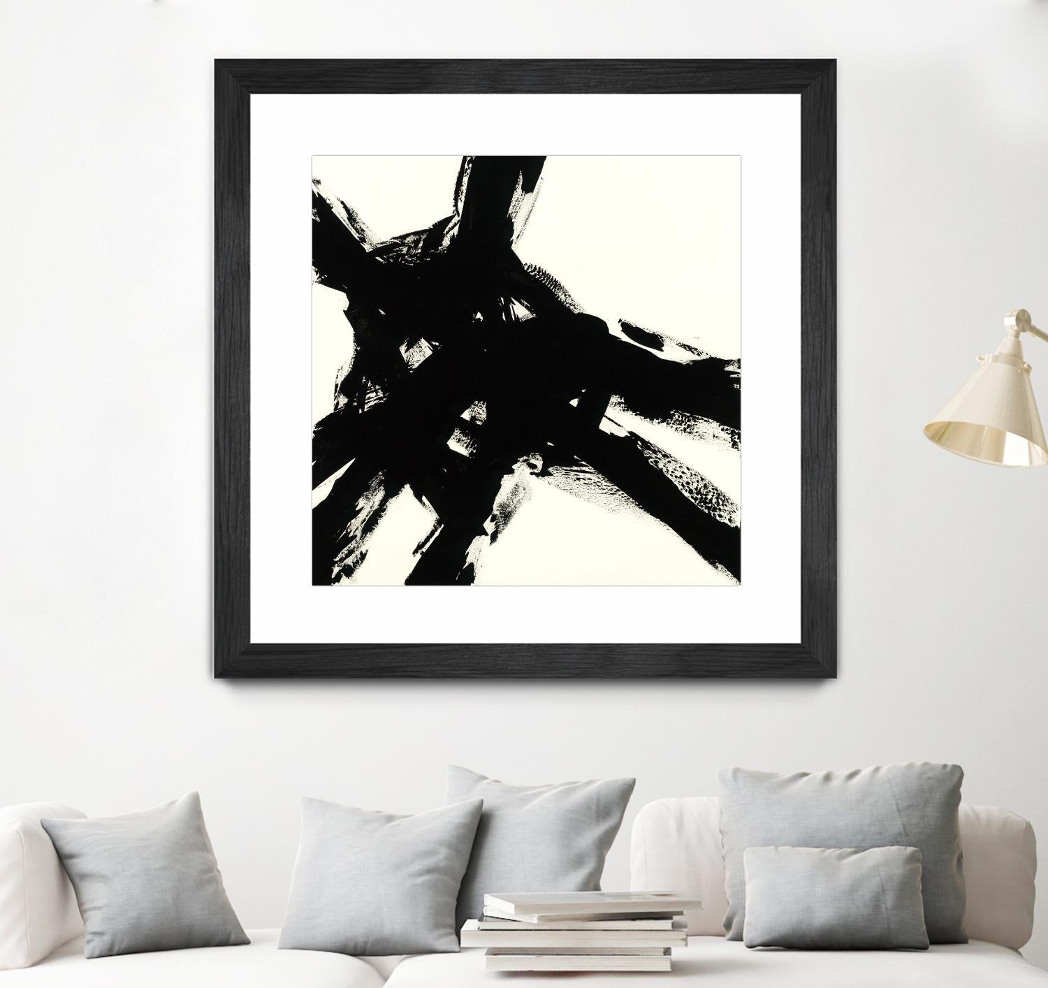 Shadow Complex by Jeff Iorillo on GIANT ART - black abstract black