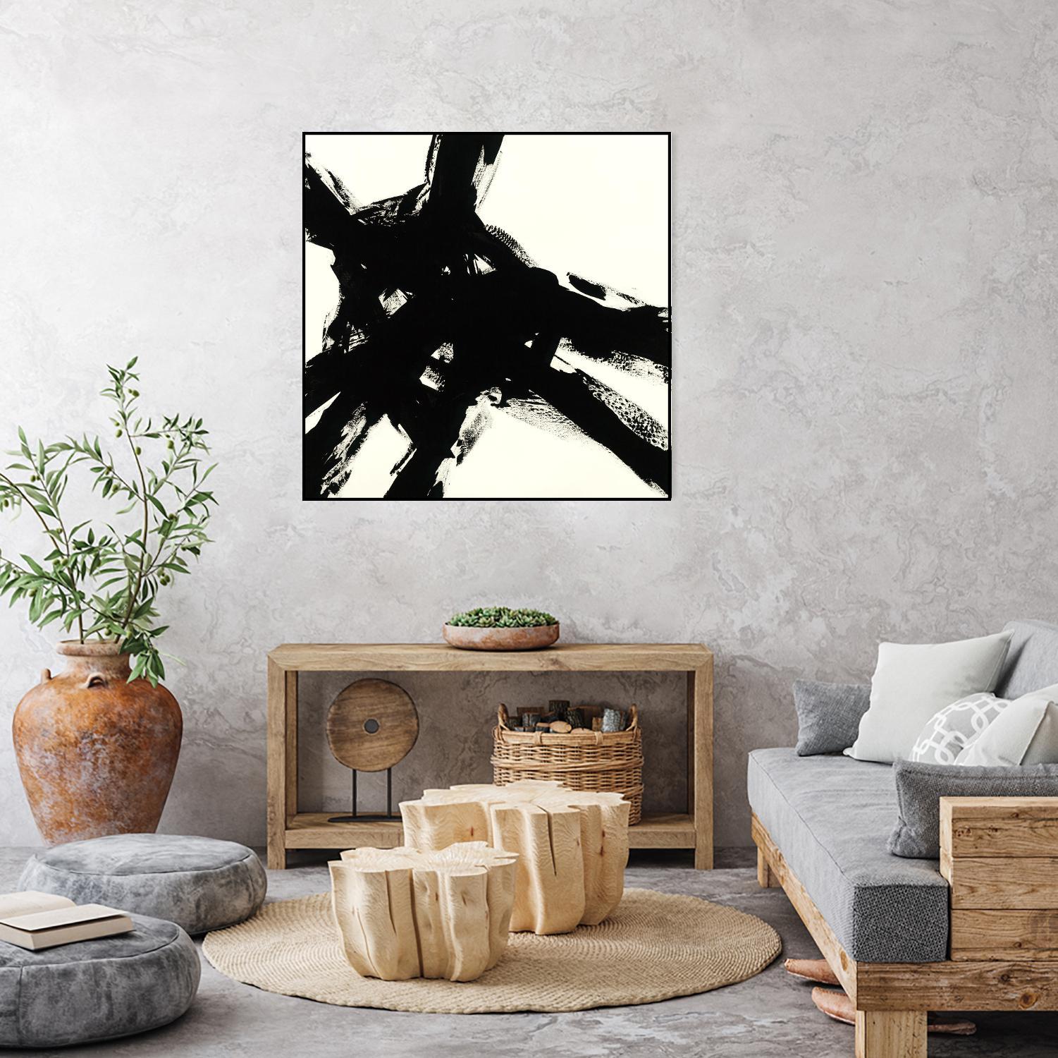 Shadow Complex by Jeff Iorillo on GIANT ART - black abstract black