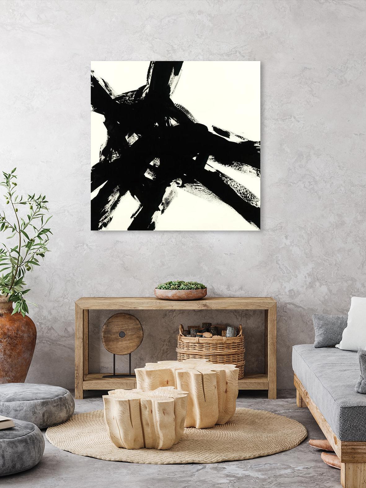 Shadow Complex by Jeff Iorillo on GIANT ART - black abstract black