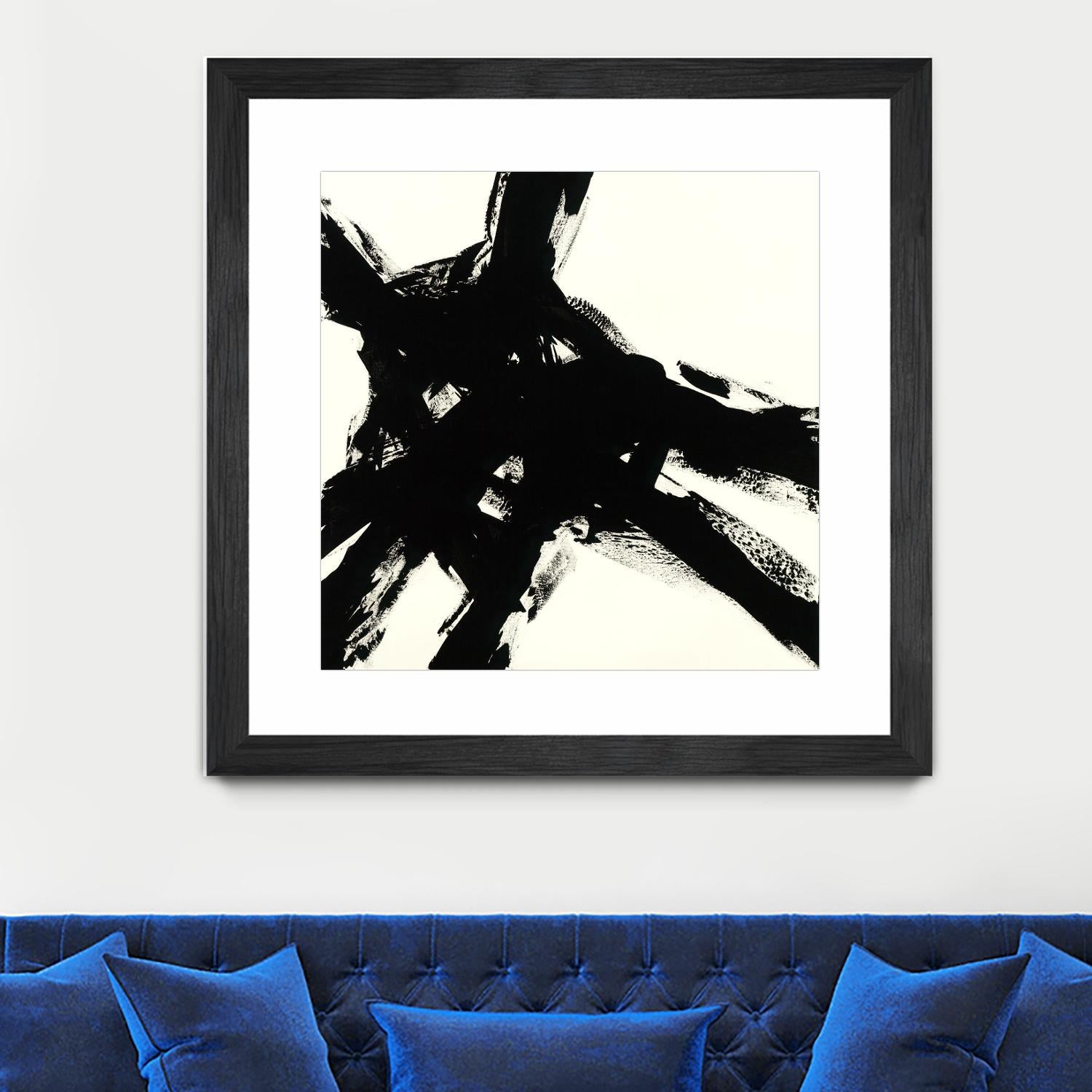Shadow Complex by Jeff Iorillo on GIANT ART - black abstract black