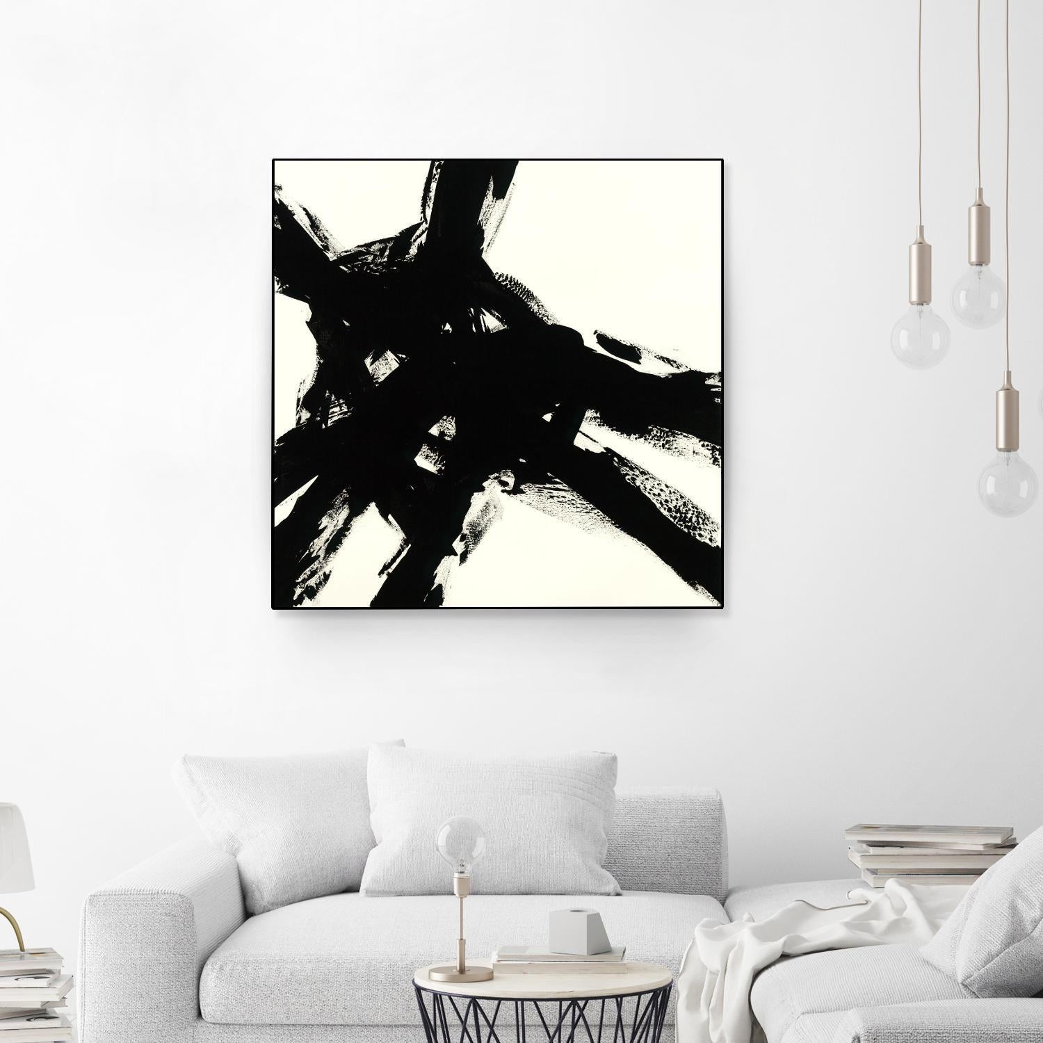 Shadow Complex by Jeff Iorillo on GIANT ART - black abstract black