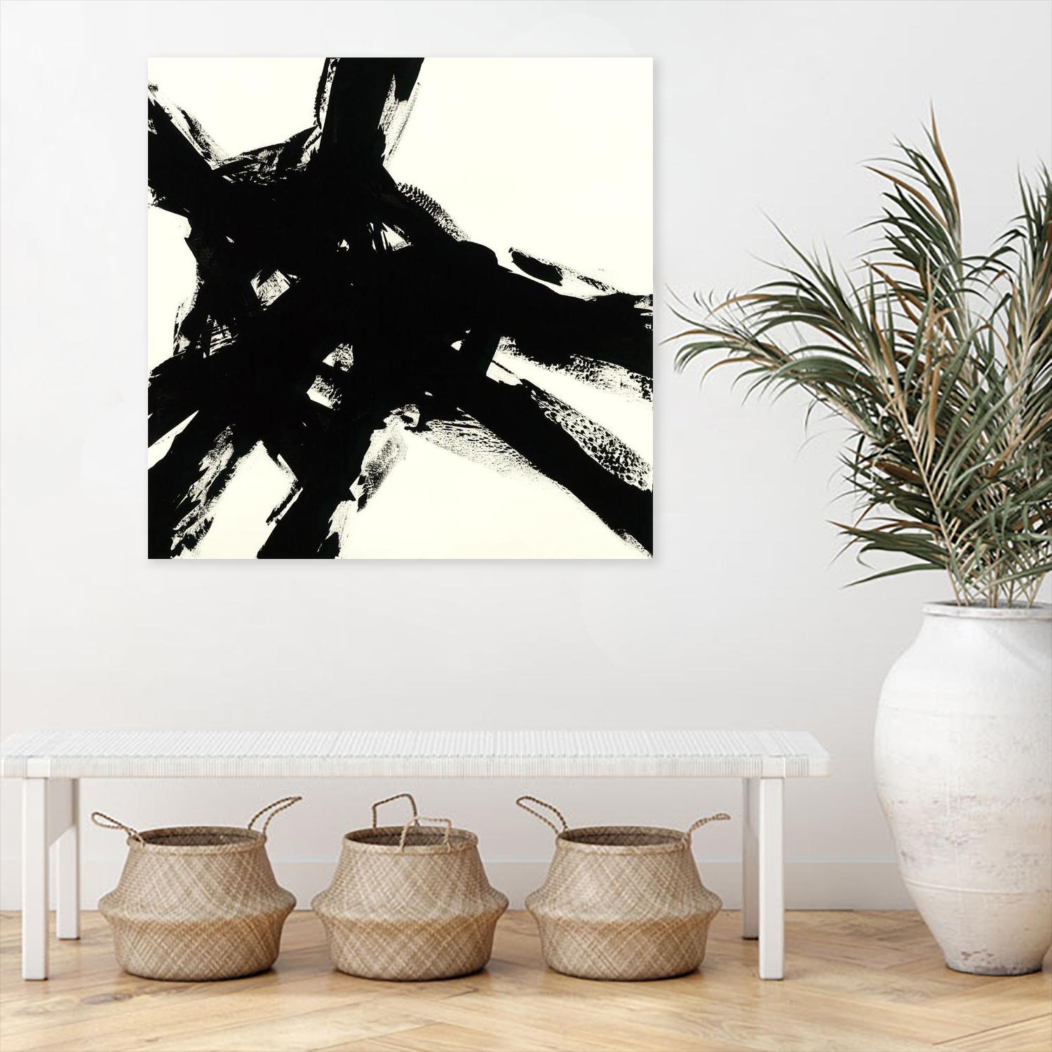 Shadow Complex by Jeff Iorillo on GIANT ART - black abstract black