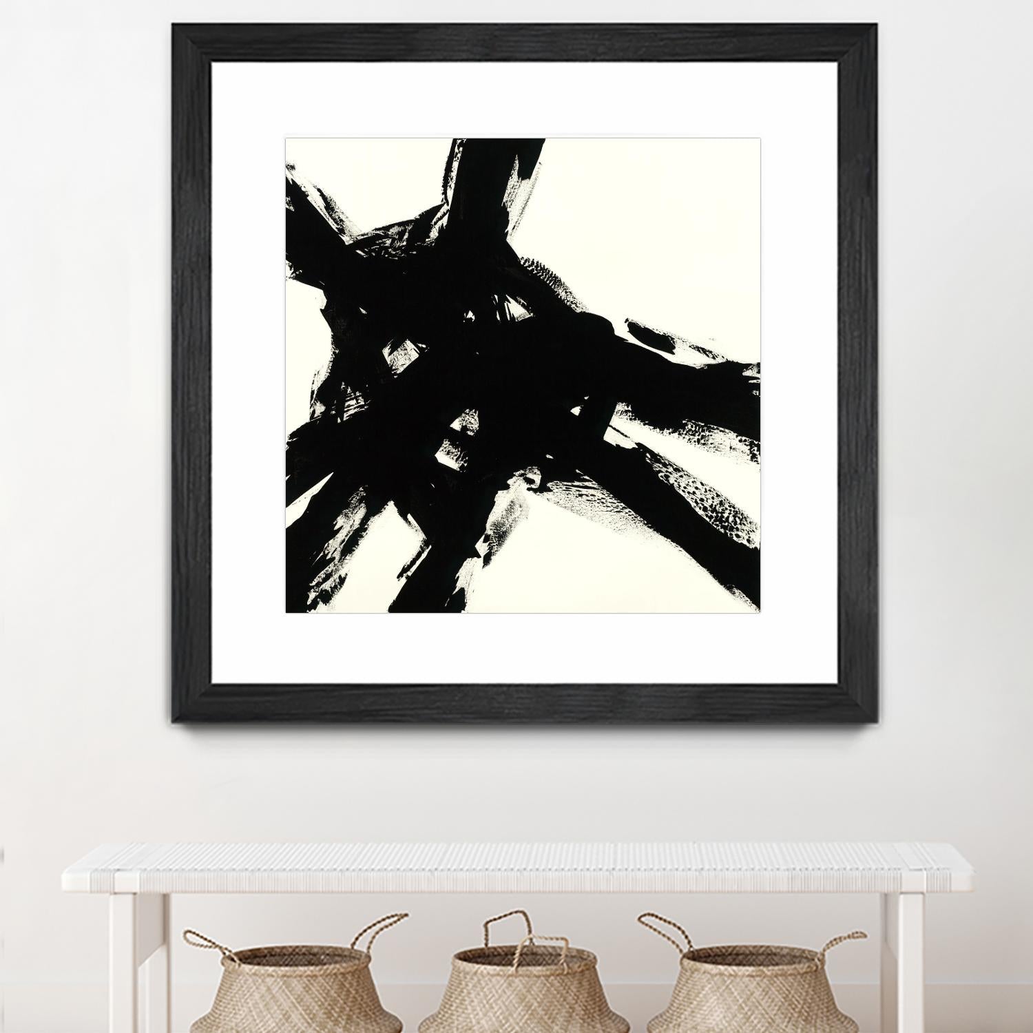 Shadow Complex by Jeff Iorillo on GIANT ART - black abstract black