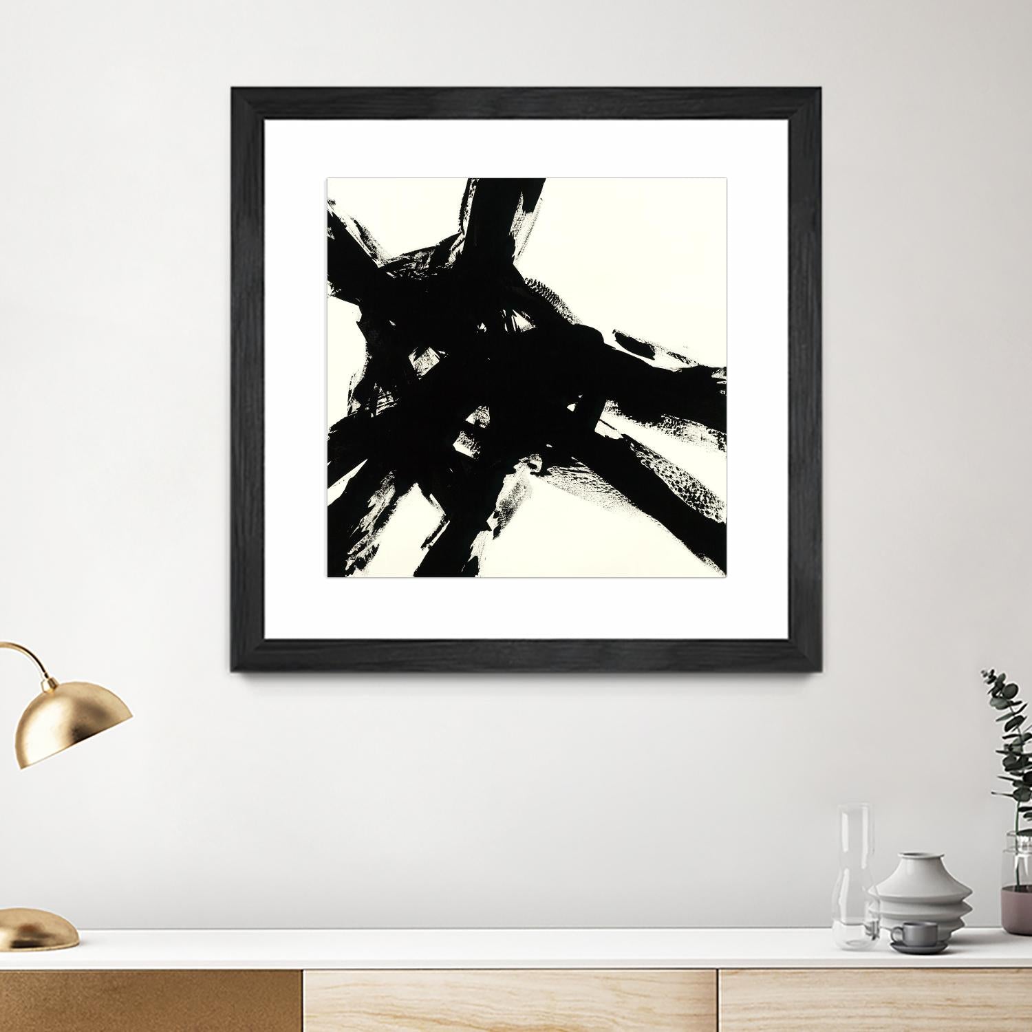Shadow Complex by Jeff Iorillo on GIANT ART - black abstract black