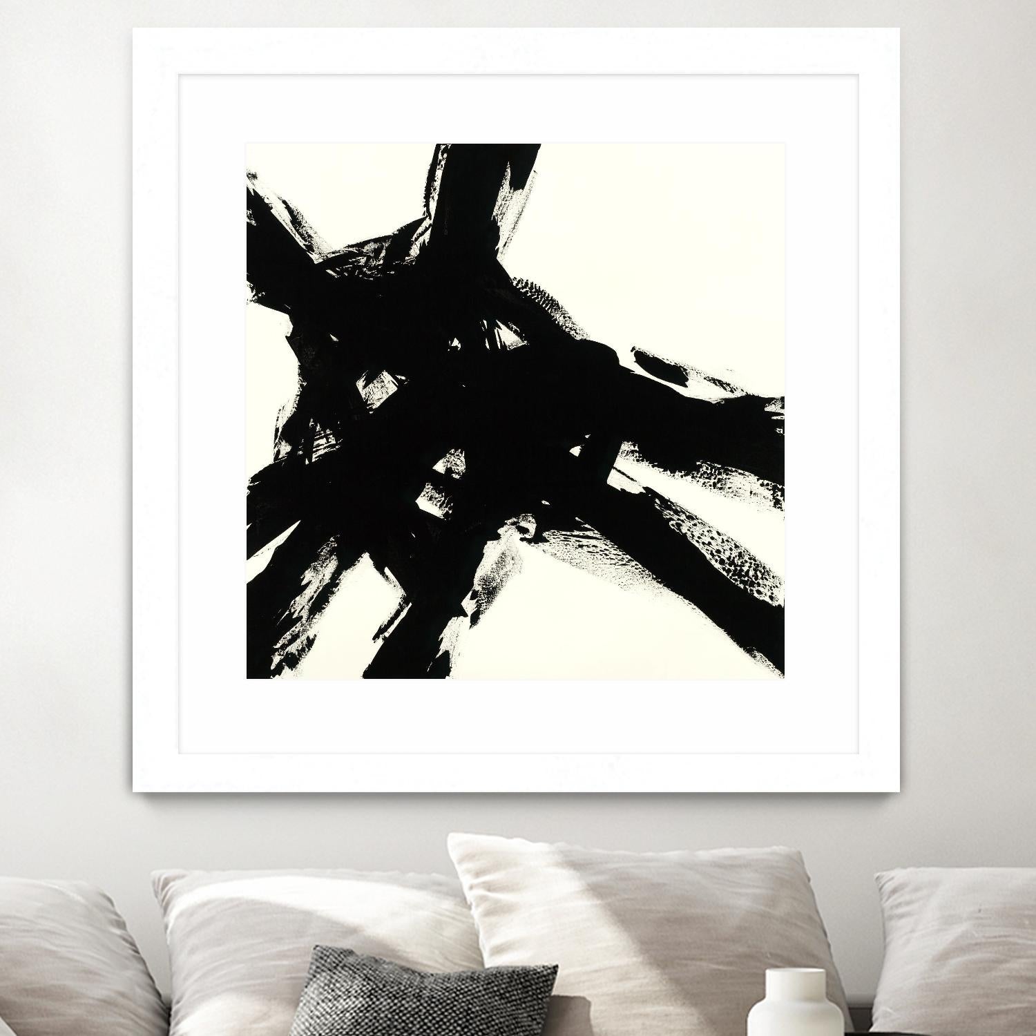 Shadow Complex by Jeff Iorillo on GIANT ART - black abstract black