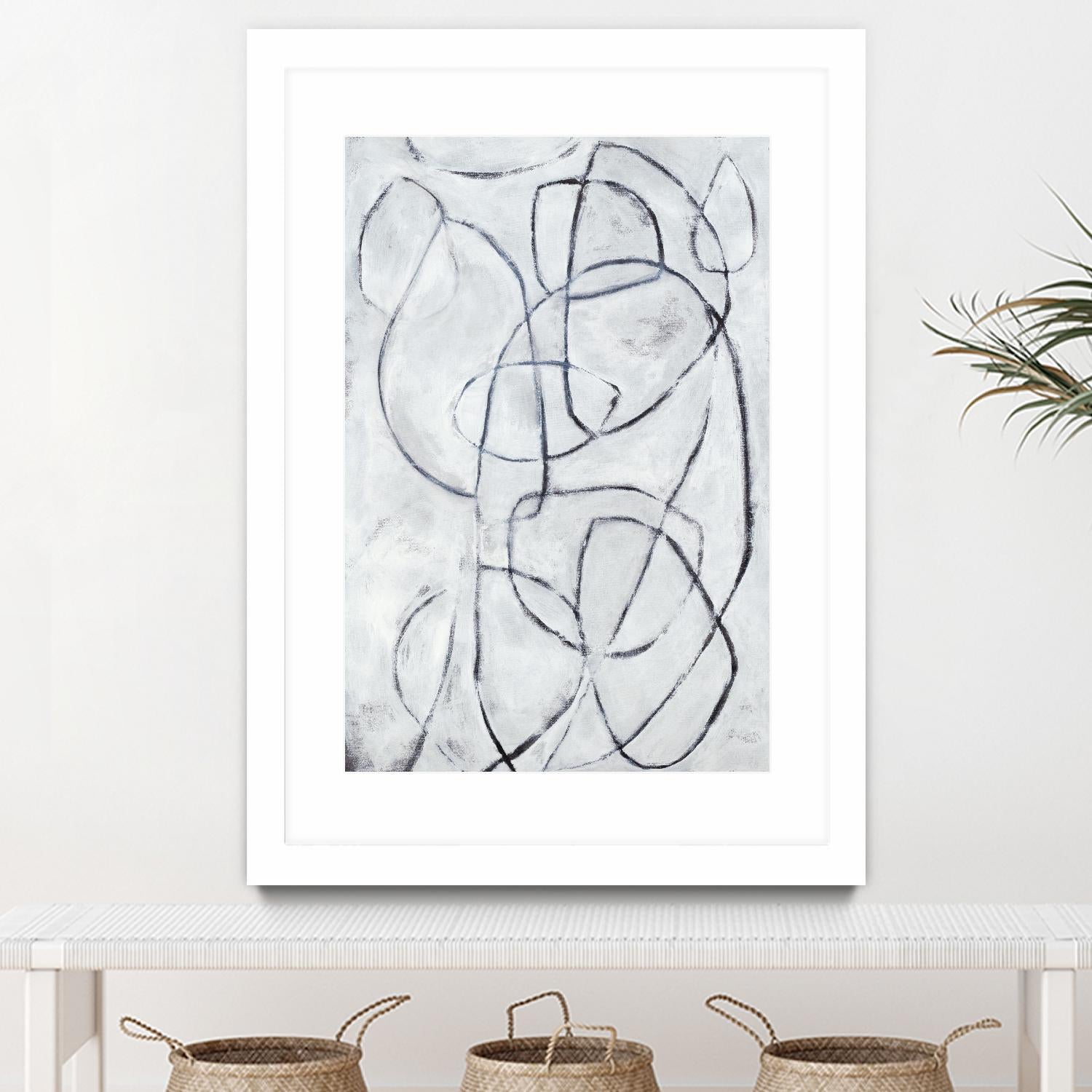 Suspended Time by Jeff Iorillo on GIANT ART - grays black & white gray