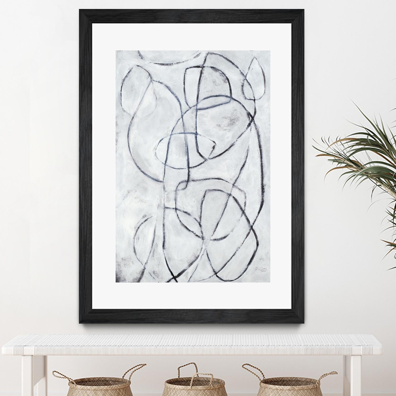 Suspended Time by Jeff Iorillo on GIANT ART - grays black & white gray