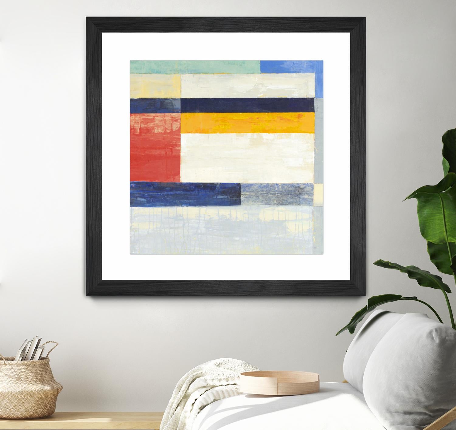 Retro Spectrum II by Liz Jardine on GIANT ART - white abstract