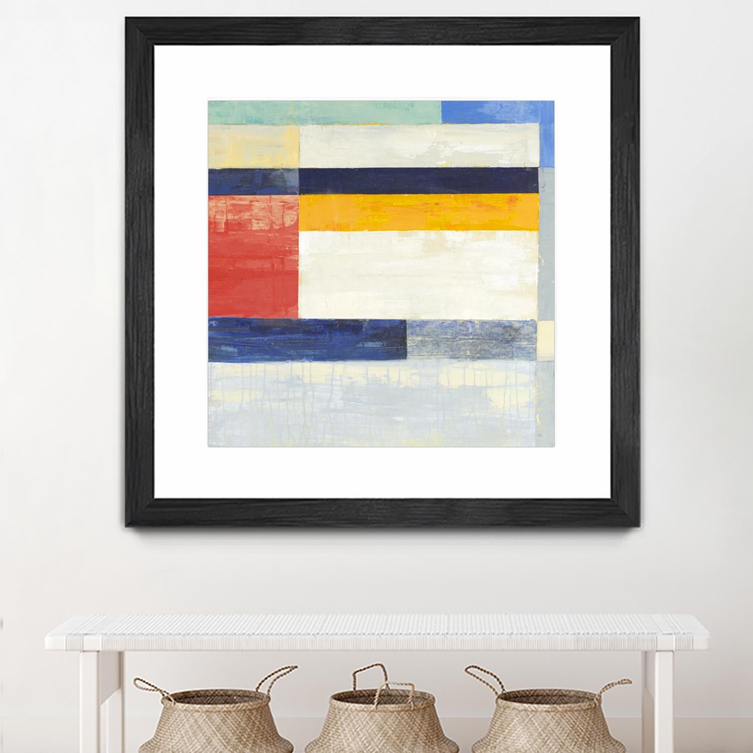 Retro Spectrum II by Liz Jardine on GIANT ART - white abstract