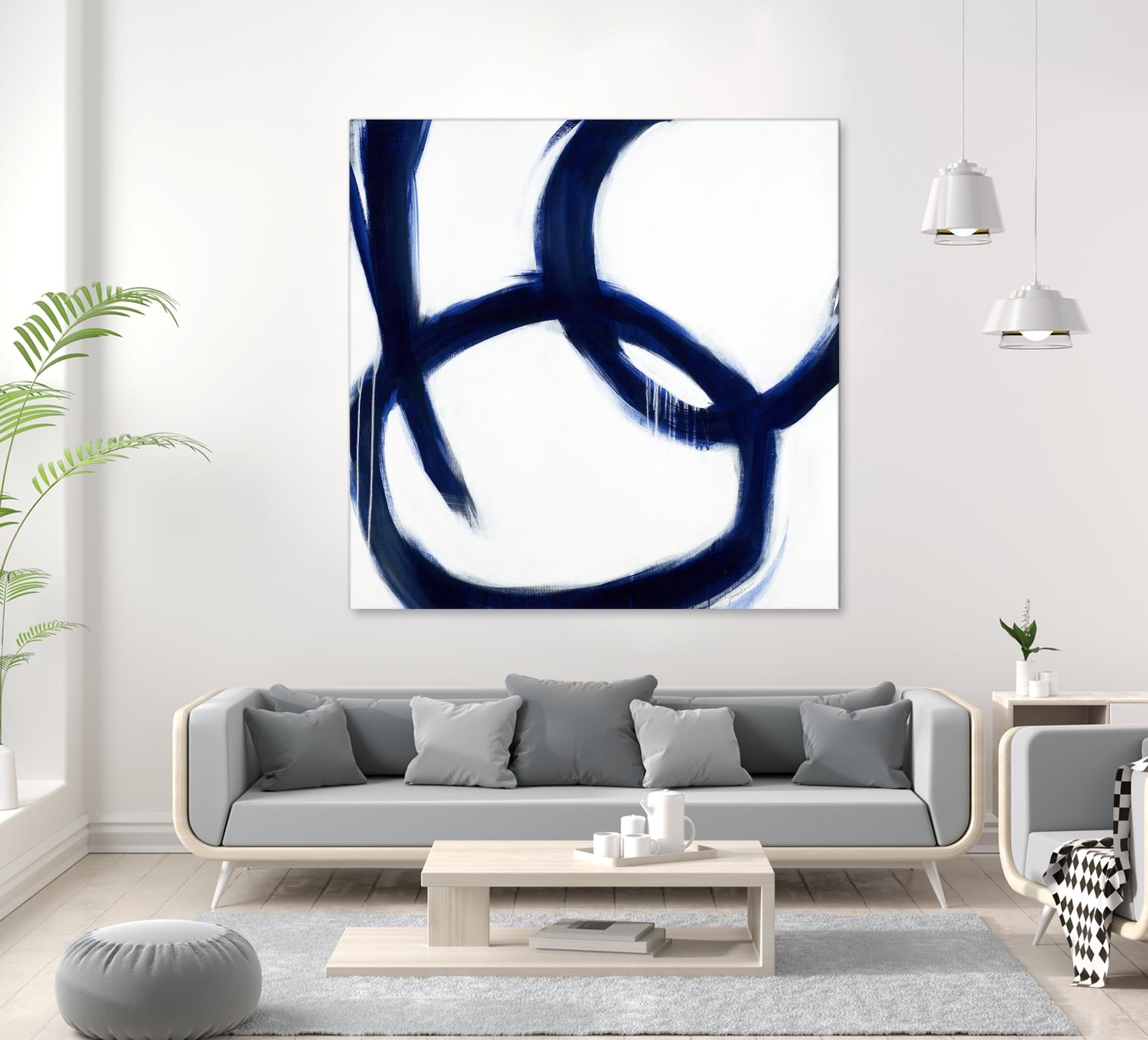 Hoop Dreams by Liz Jardine on GIANT ART - white contemporary