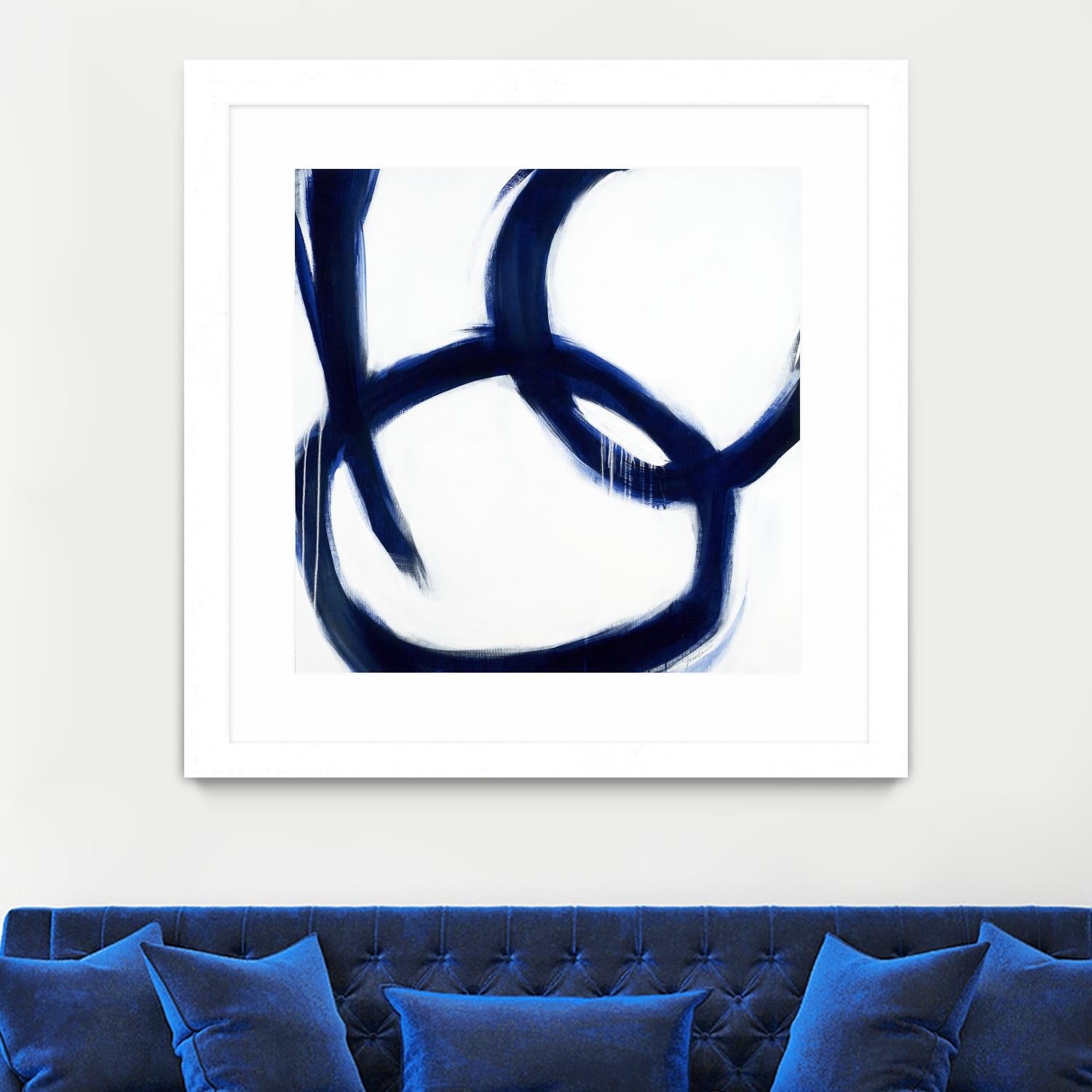 Hoop Dreams by Liz Jardine on GIANT ART - white contemporary