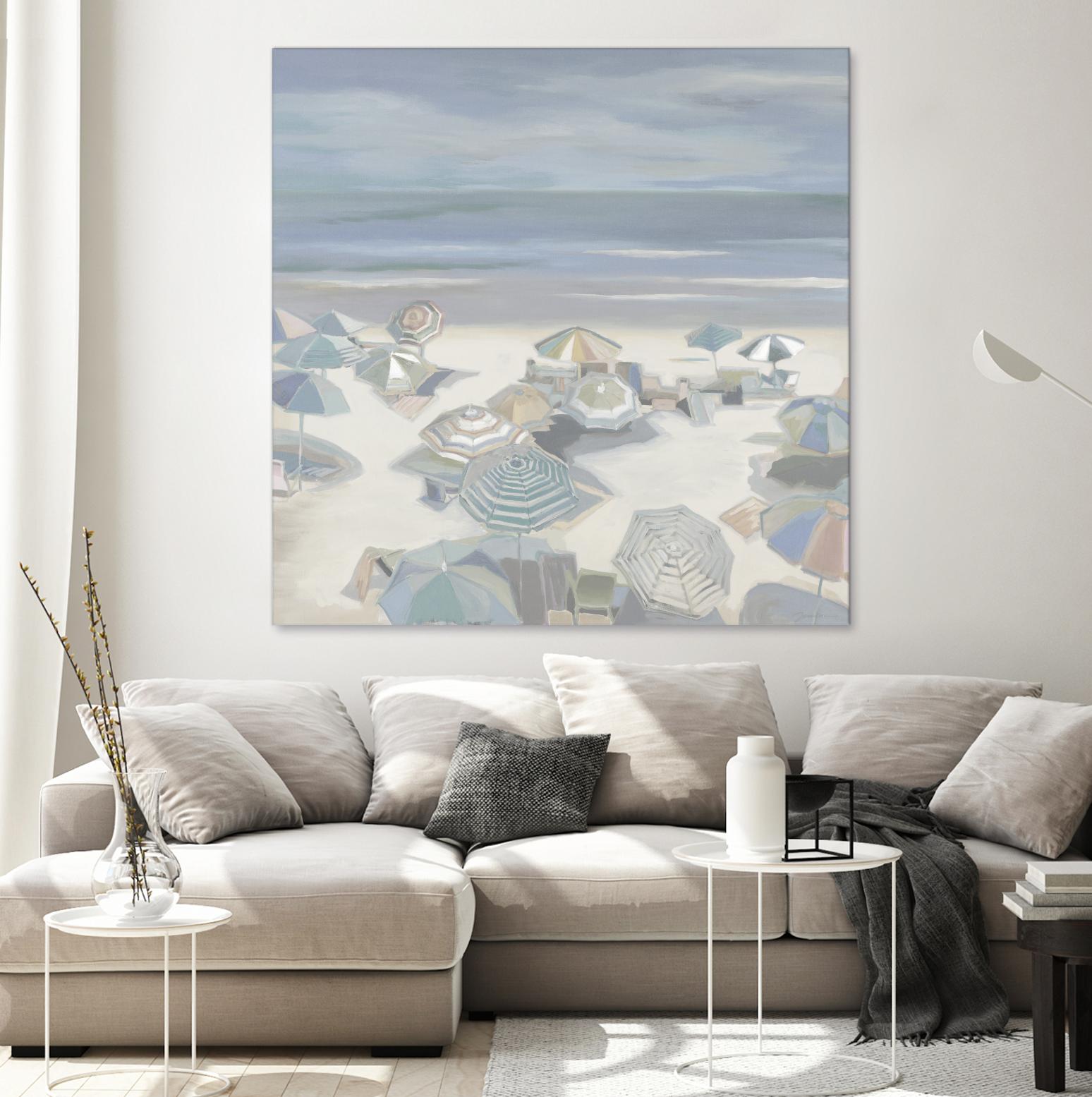 Beach Party by Liz Jardine on GIANT ART - blues coastal, tropical