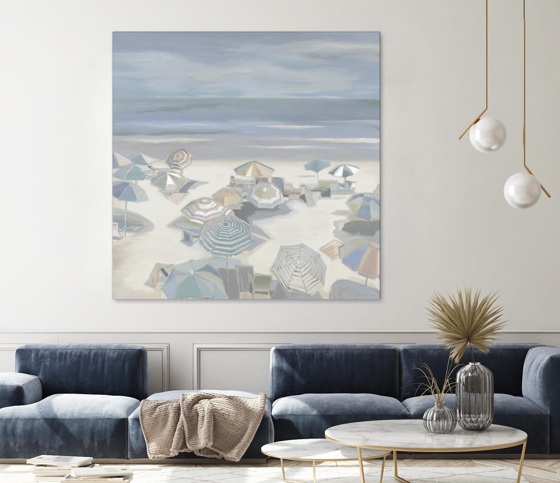 Beach Party by Liz Jardine on GIANT ART - blues coastal, tropical