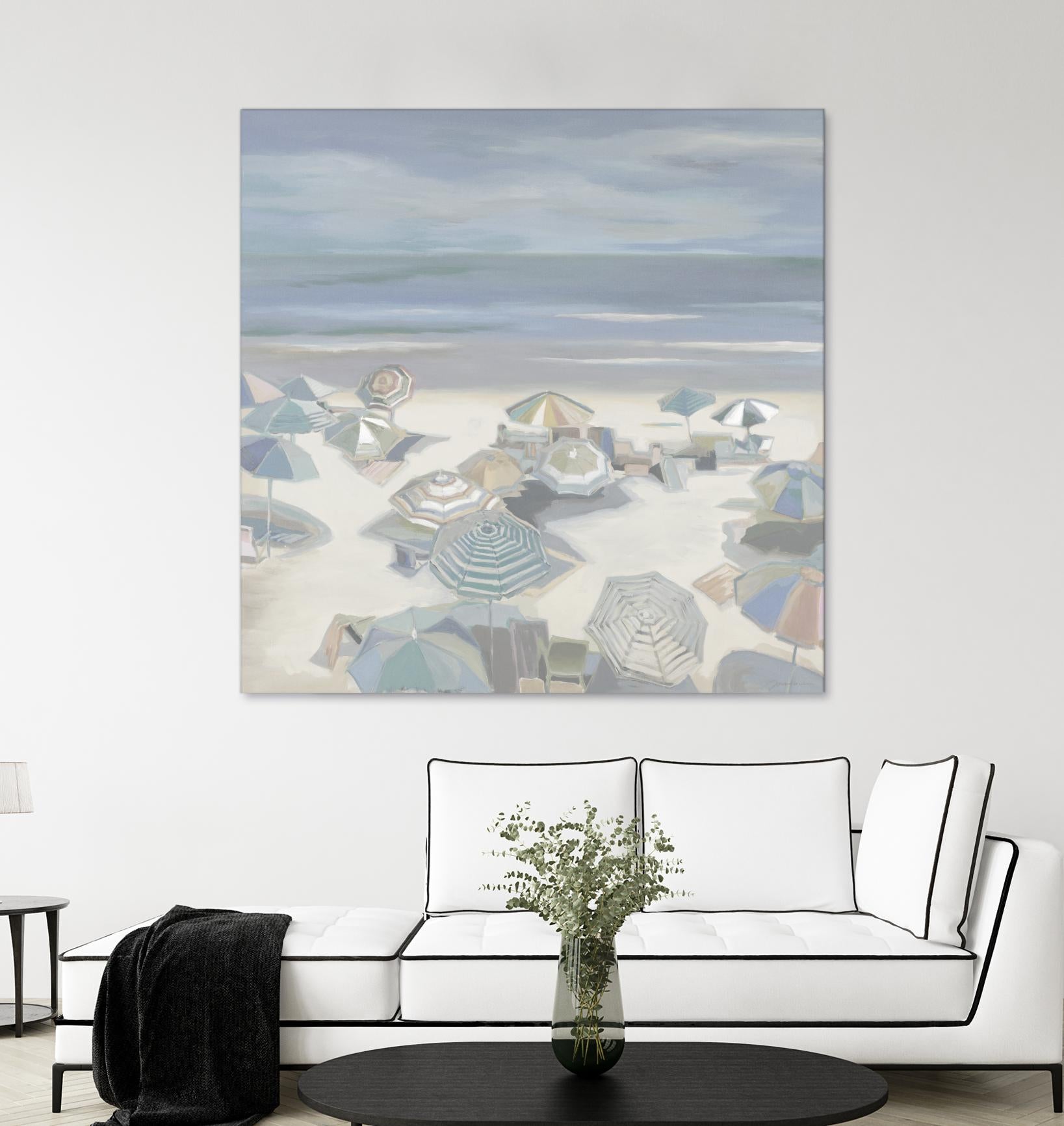 Beach Party by Liz Jardine on GIANT ART - blues coastal, tropical