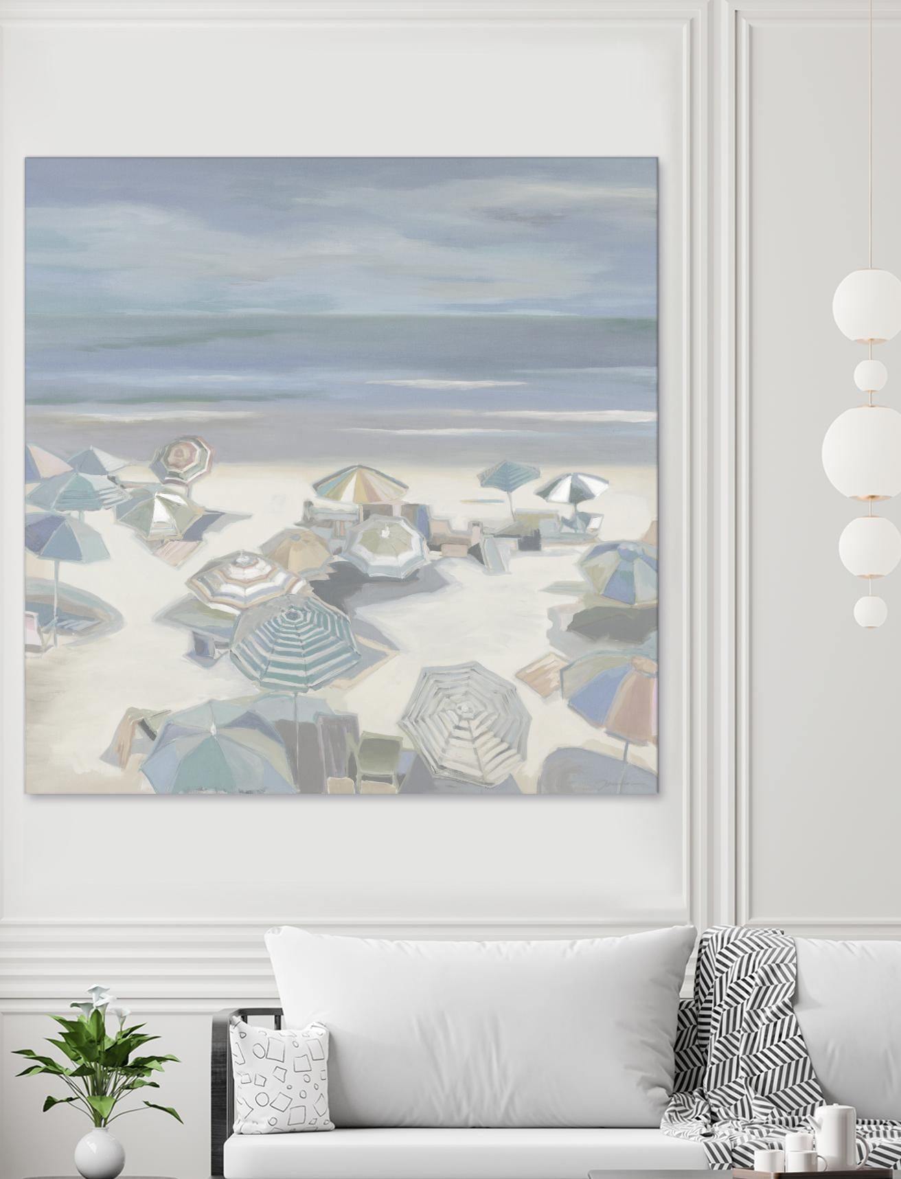Beach Party by Liz Jardine on GIANT ART - blues coastal, tropical