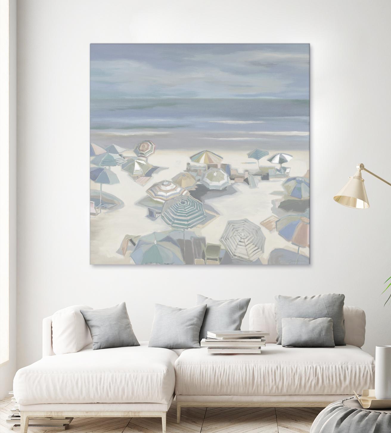 Beach Party by Liz Jardine on GIANT ART - blues coastal, tropical
