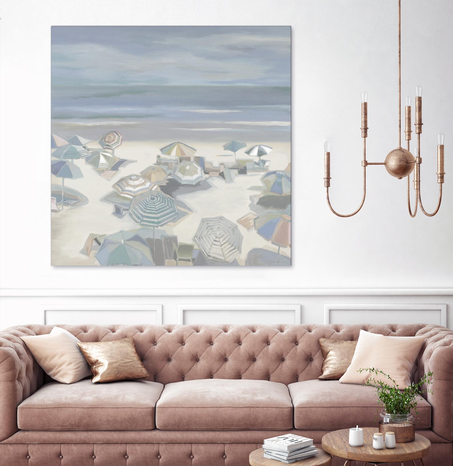 Beach Party by Liz Jardine on GIANT ART - blues coastal, tropical