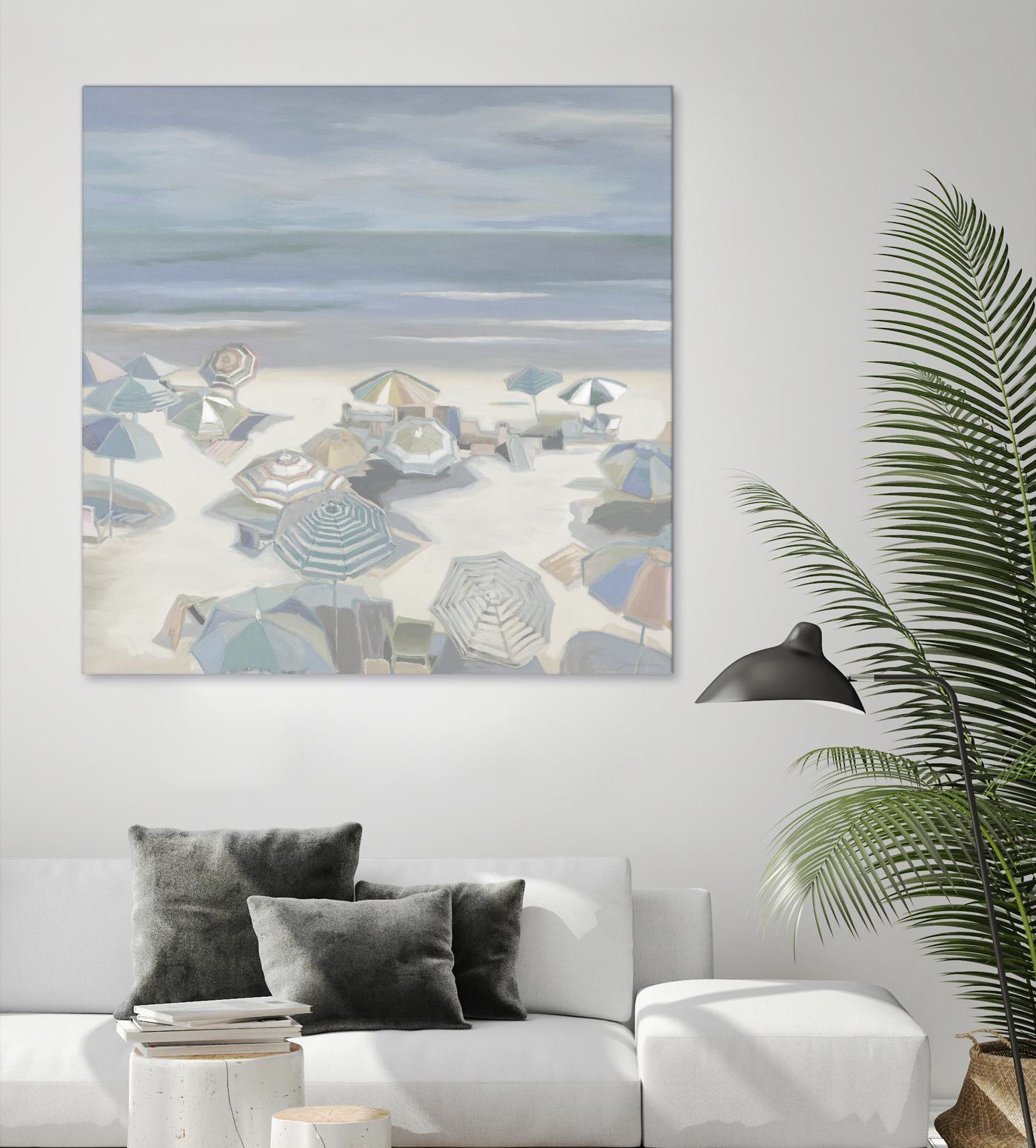 Beach Party by Liz Jardine on GIANT ART - blues coastal, tropical