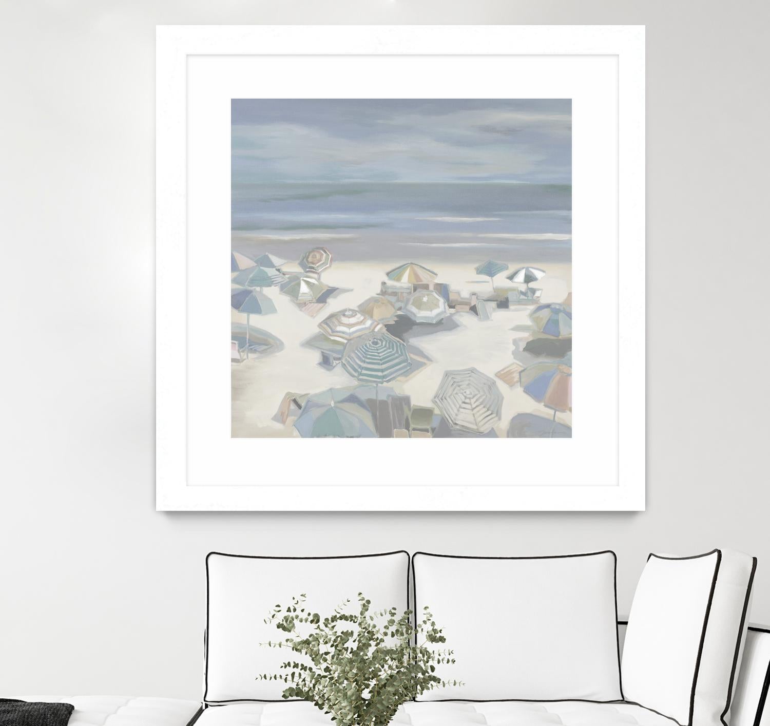Beach Party by Liz Jardine on GIANT ART - blues coastal, tropical