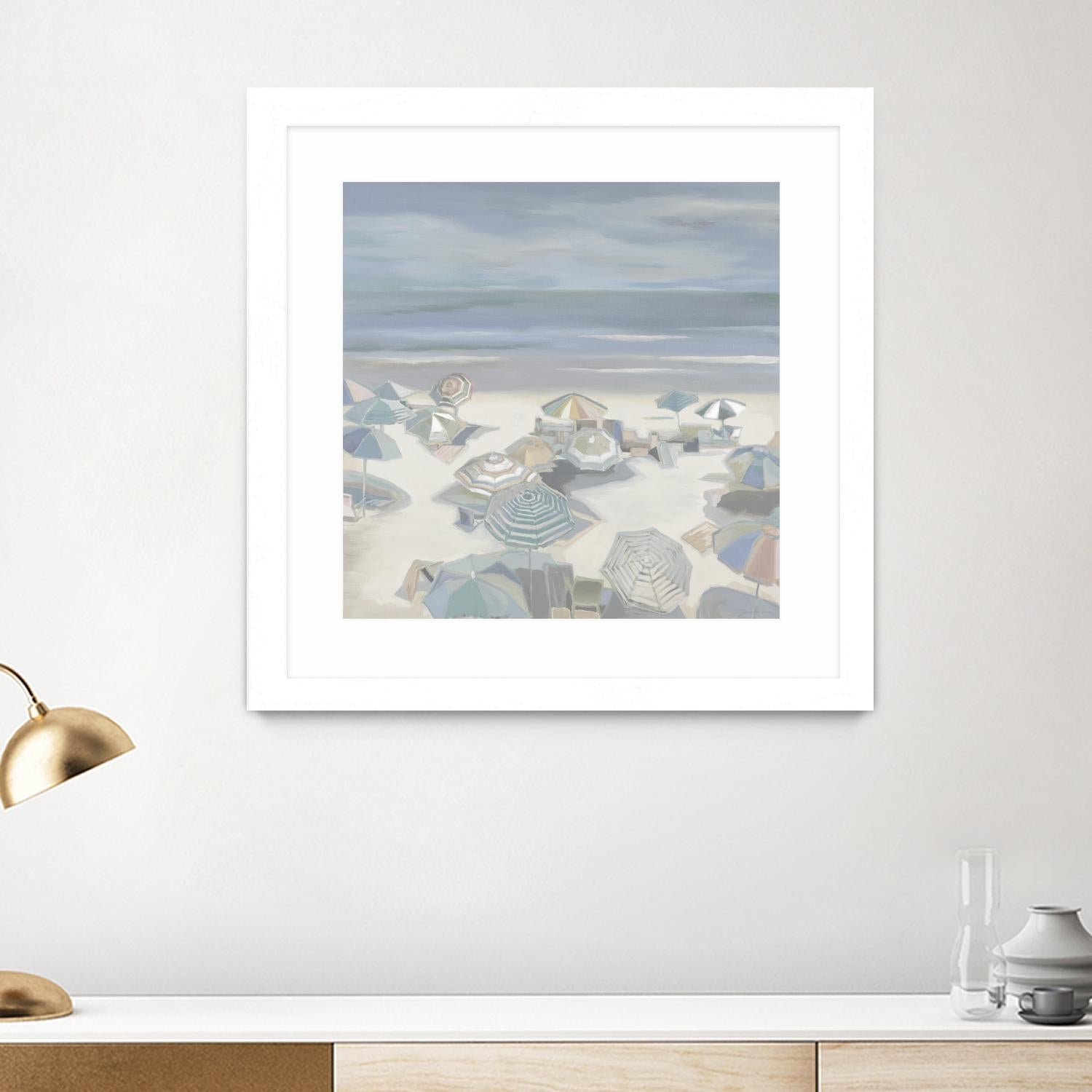 Beach Party by Liz Jardine on GIANT ART - blues coastal, tropical