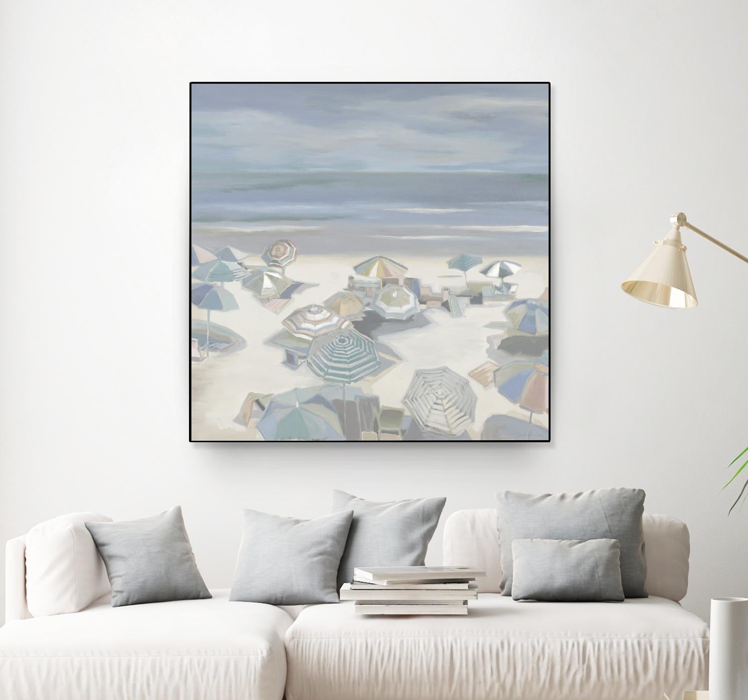 Beach Party by Liz Jardine on GIANT ART - blues coastal, tropical