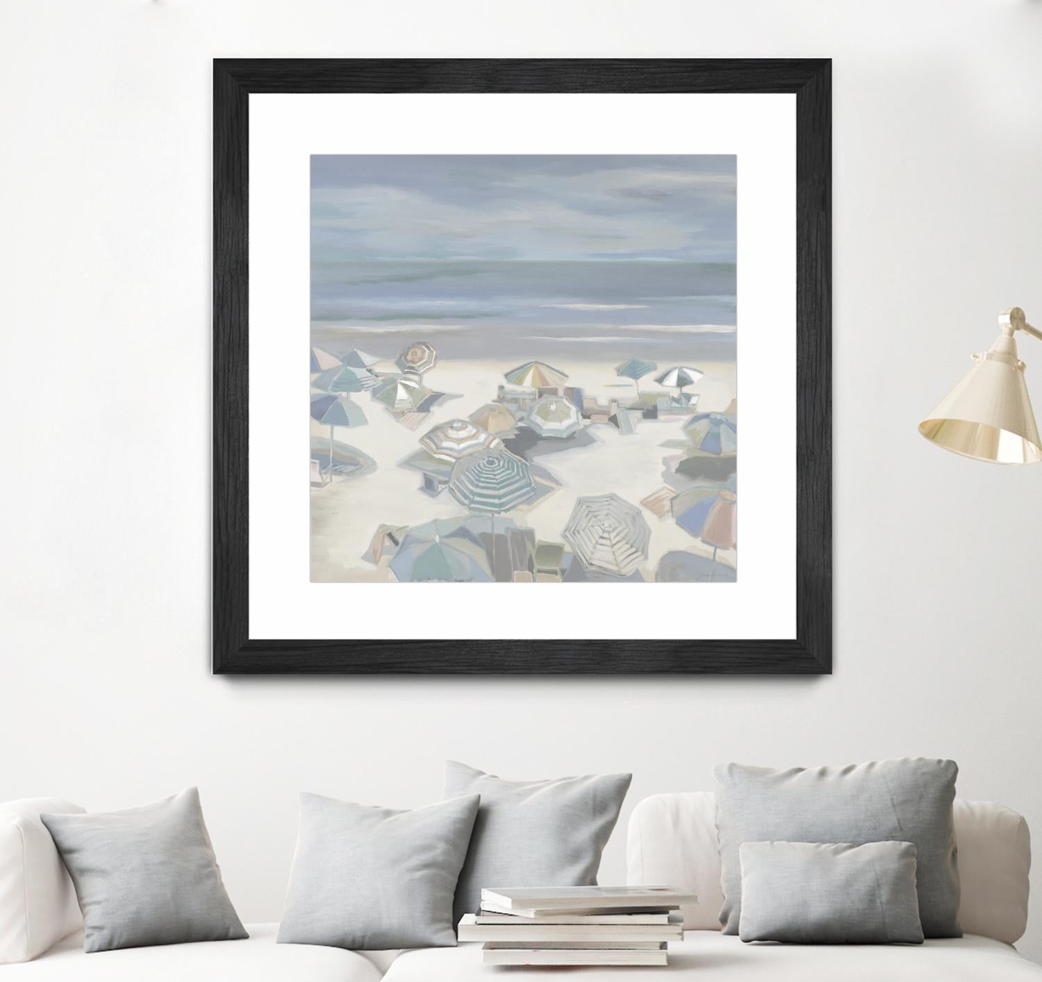 Beach Party by Liz Jardine on GIANT ART - blues coastal, tropical